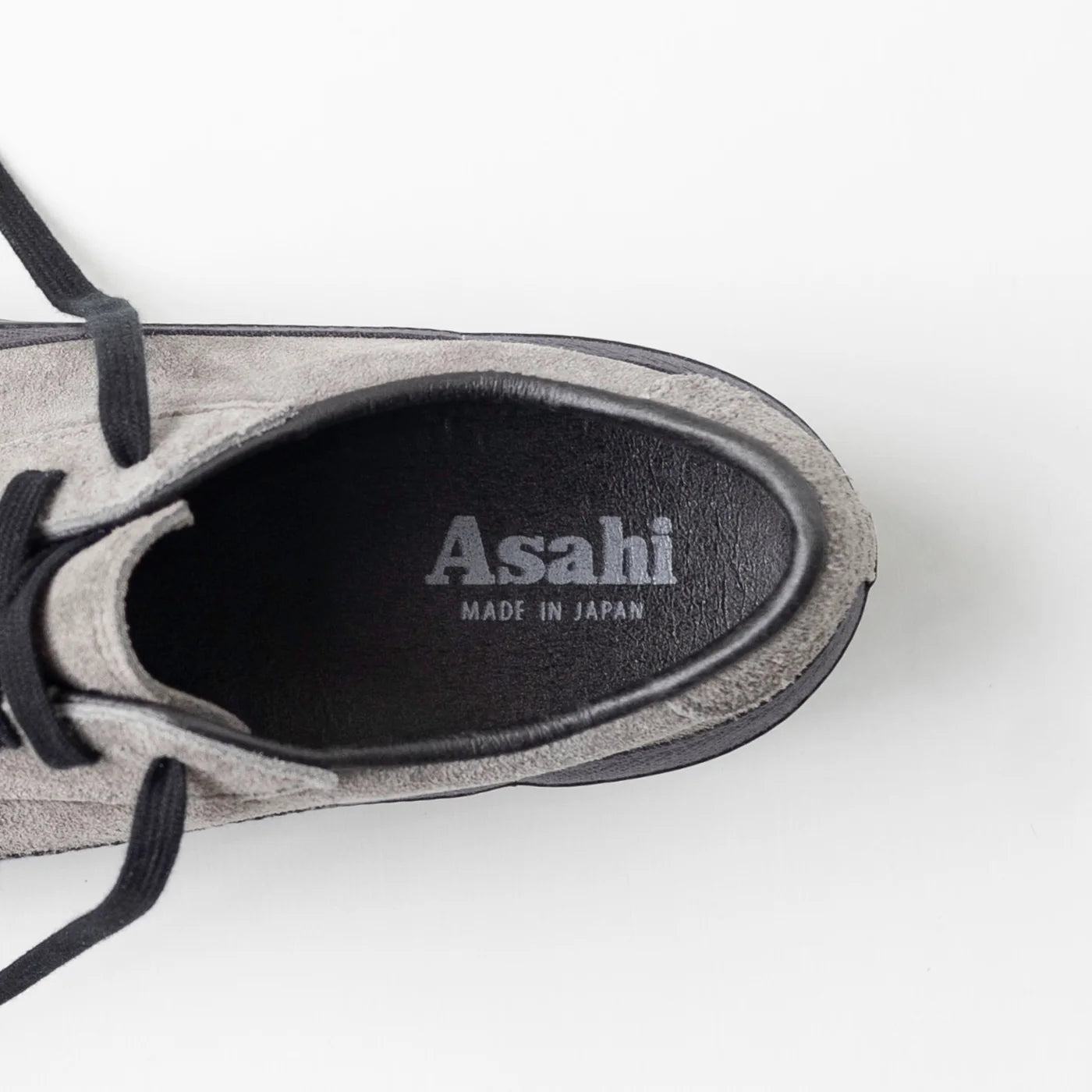 MEN/WOMEN ASAHI アサヒ BELTED LOW SUEDE - Charcoal/Black