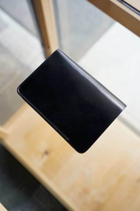 MEN forme/フォルメ Short wallet CORDVAN BLACK