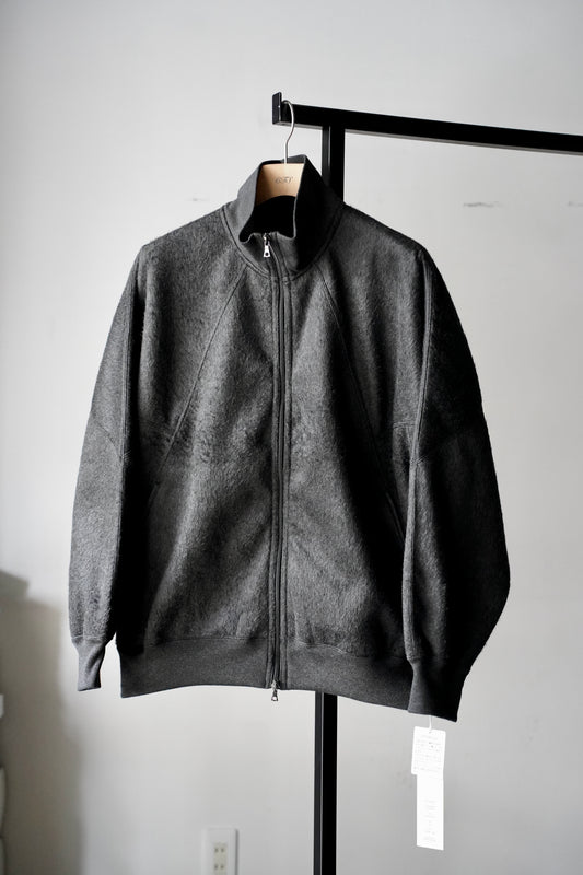 MEN blurhms/ブラーム Pe/Silk Fleece Track Jacket