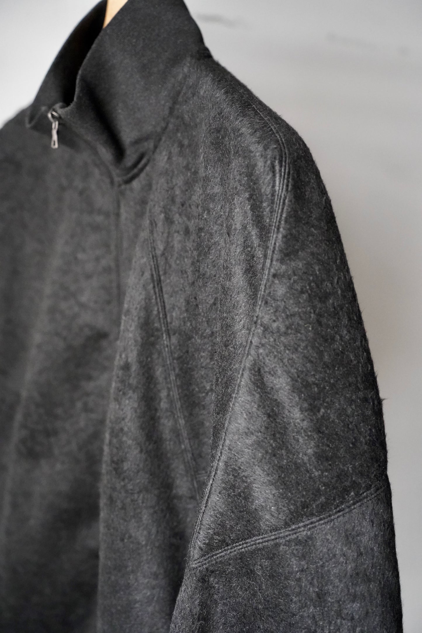 MEN blurhms/ブラーム Pe/Silk Fleece Track Jacket