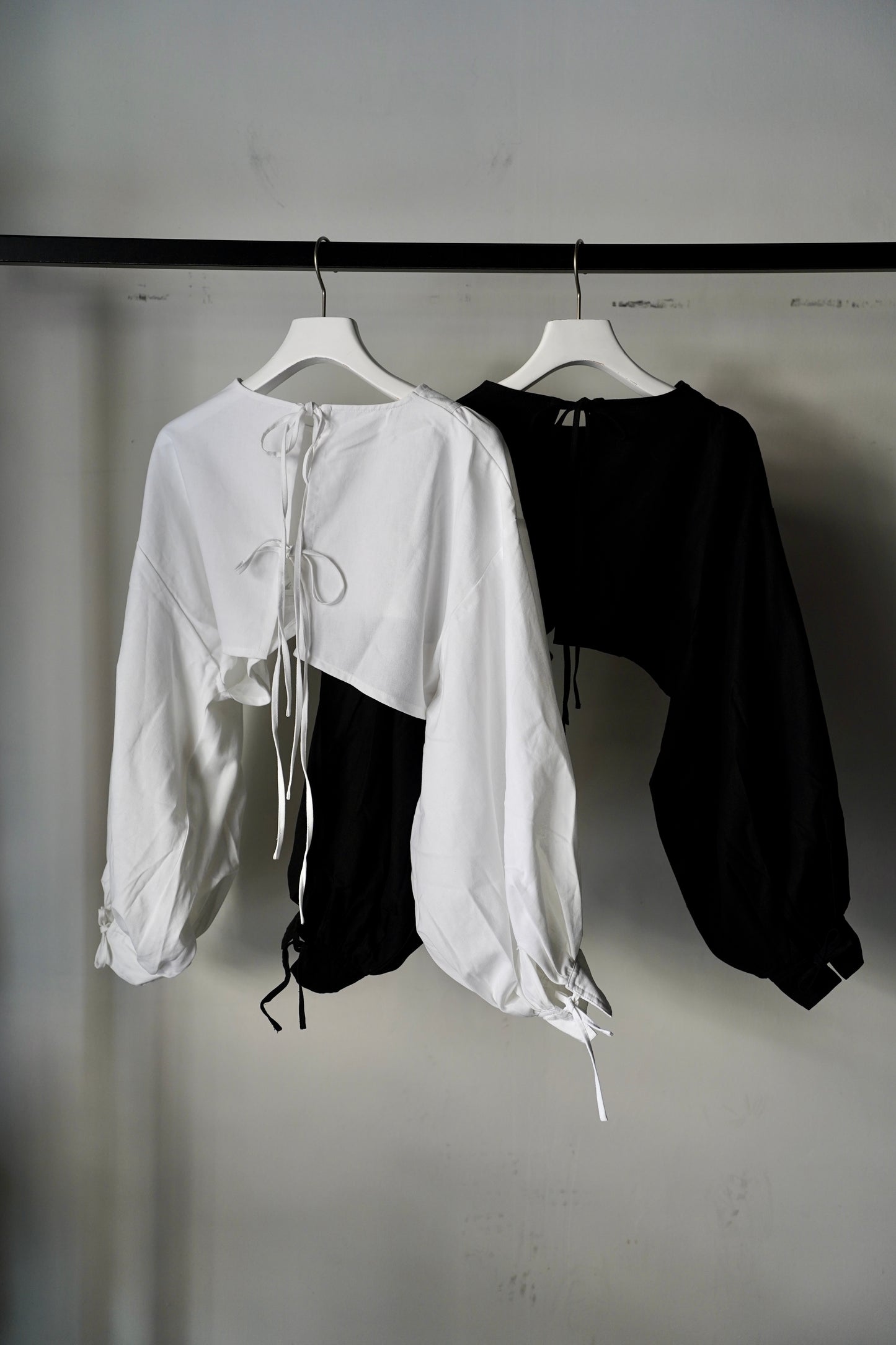 WOMEN VIOLETTE ROOM COTTON LINEN SHORT TOPS
