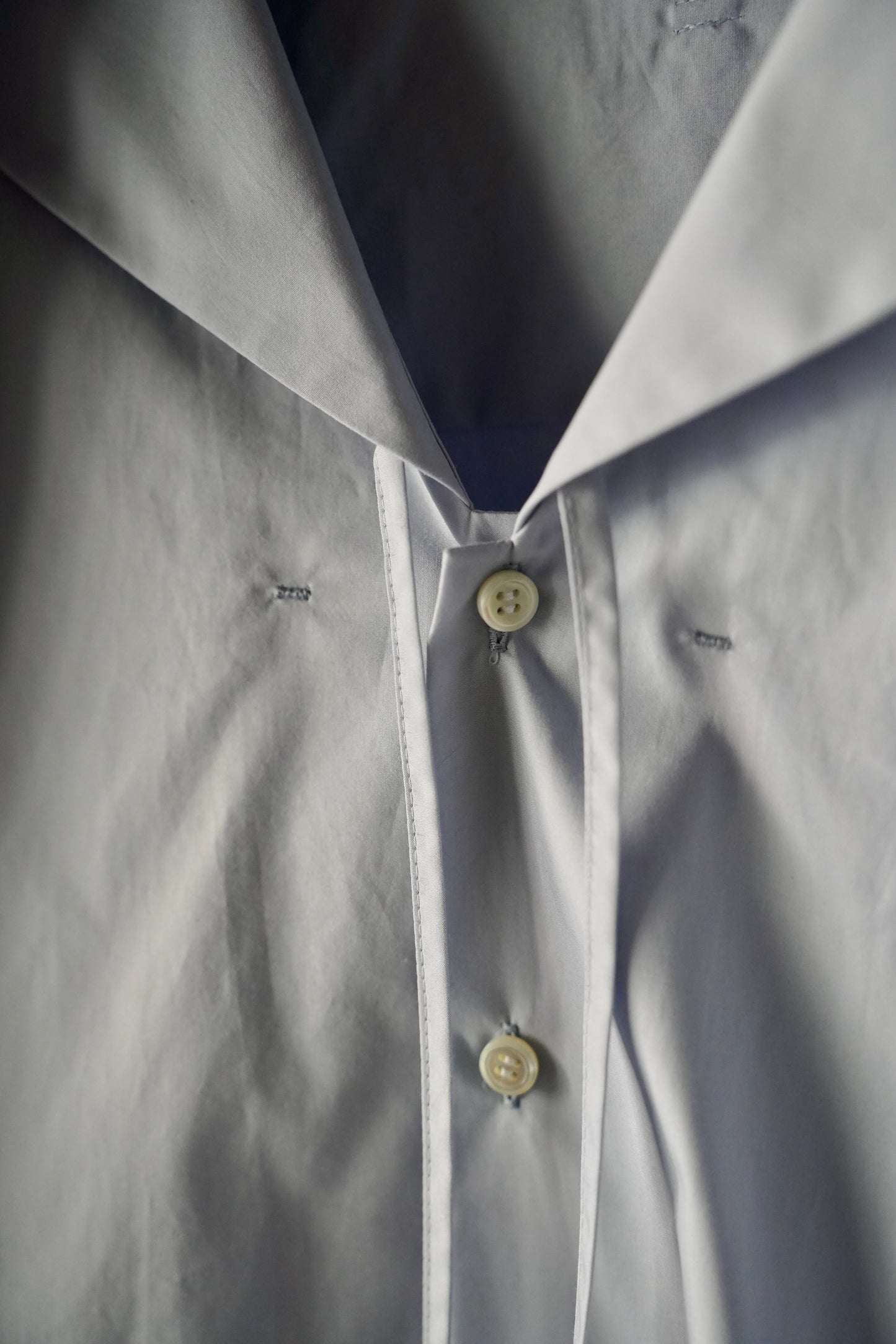 WOMEN RYU KAGA Cotton typewriter sailor shirt