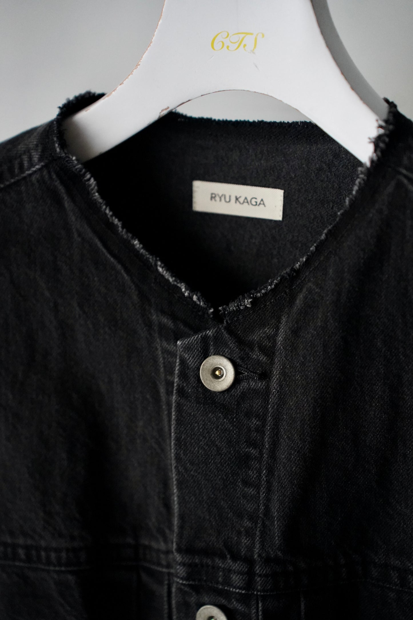 WOMEN RYU KAGA Belted denim jacket