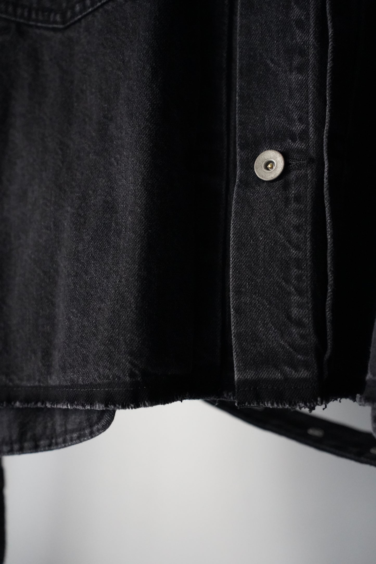 WOMEN RYU KAGA Belted denim jacket