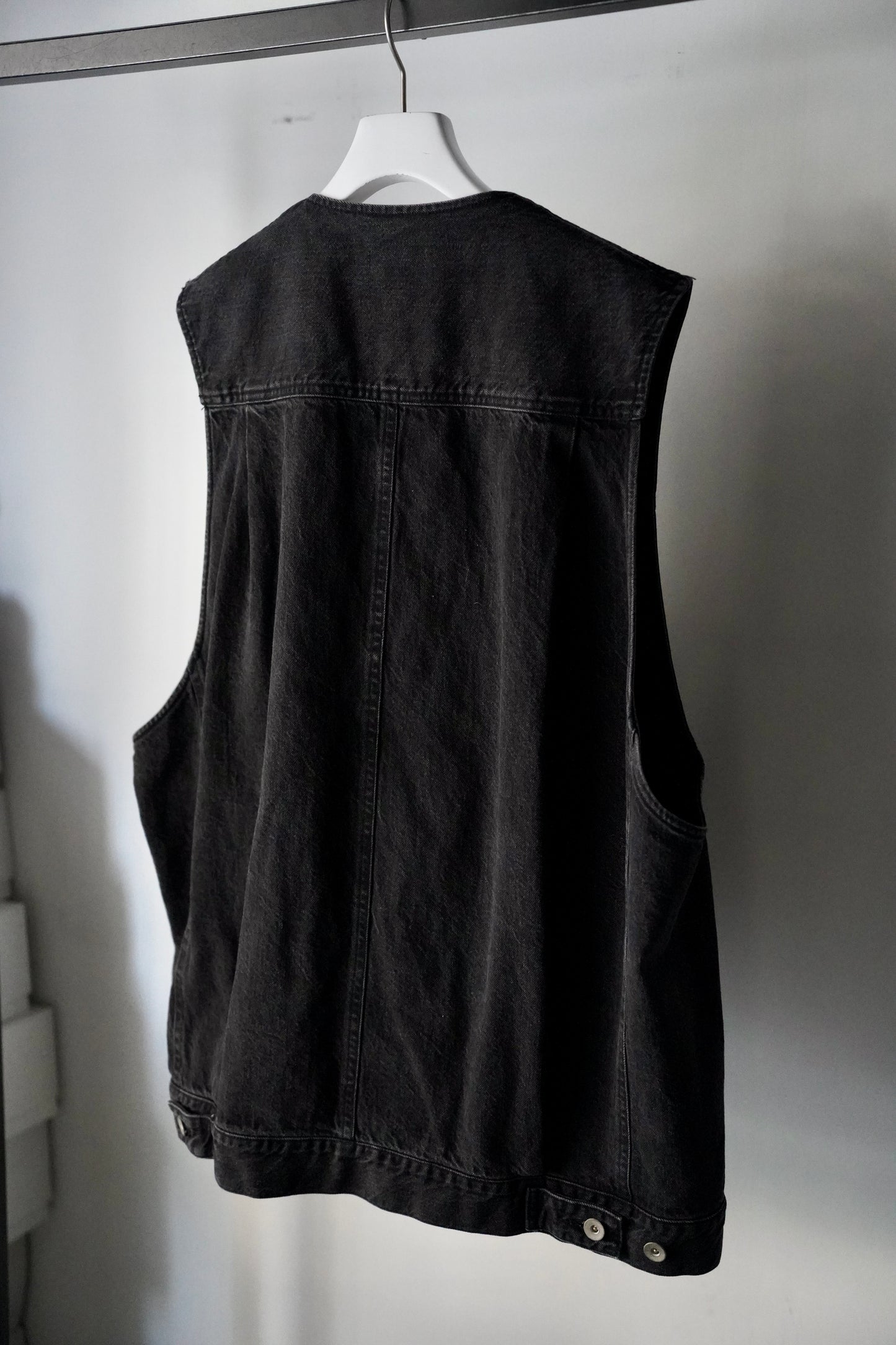 WOMEN RYU KAGA Oversized denim vest