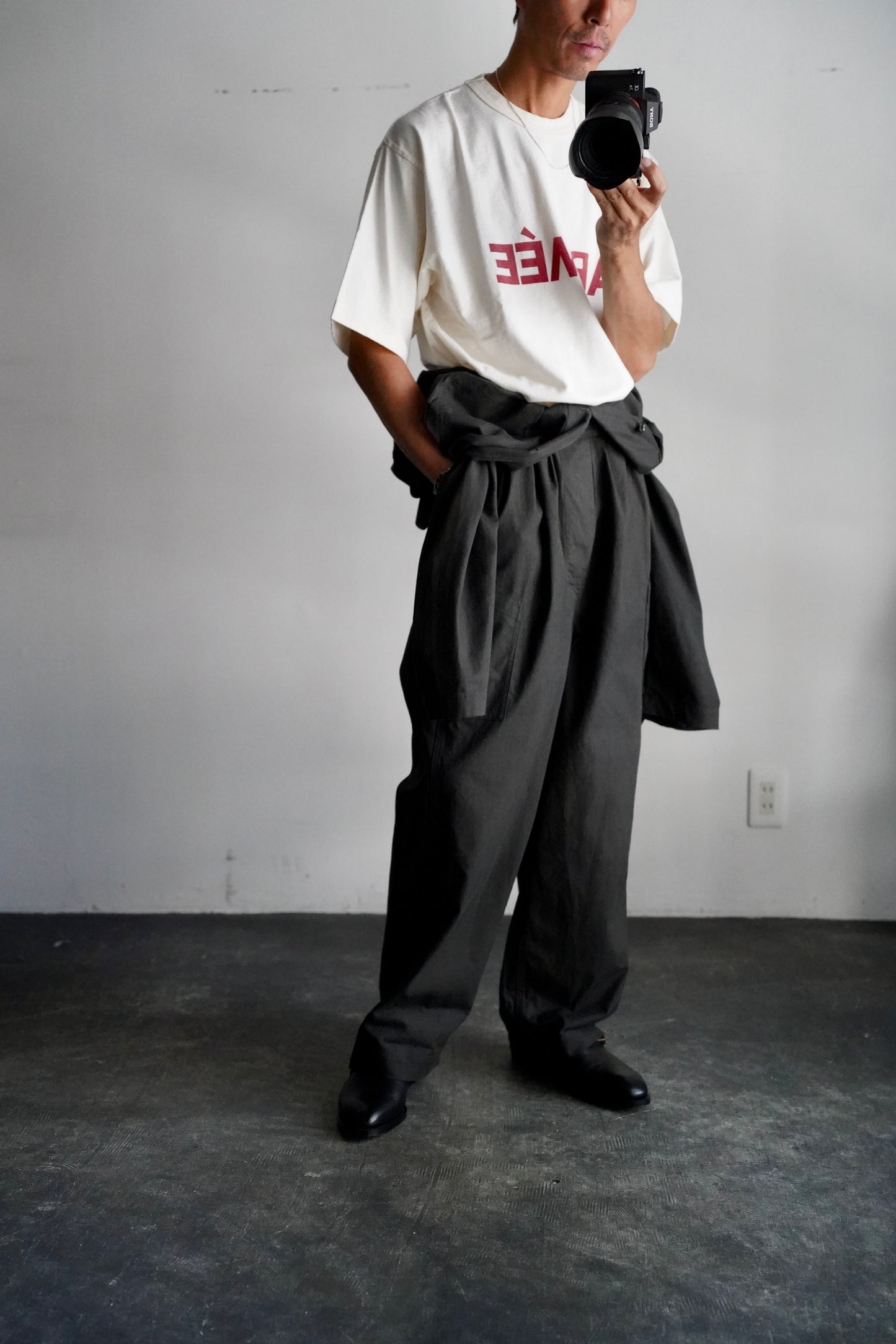 MEN blurhms/ブラーム Cotton Serge All-in-one