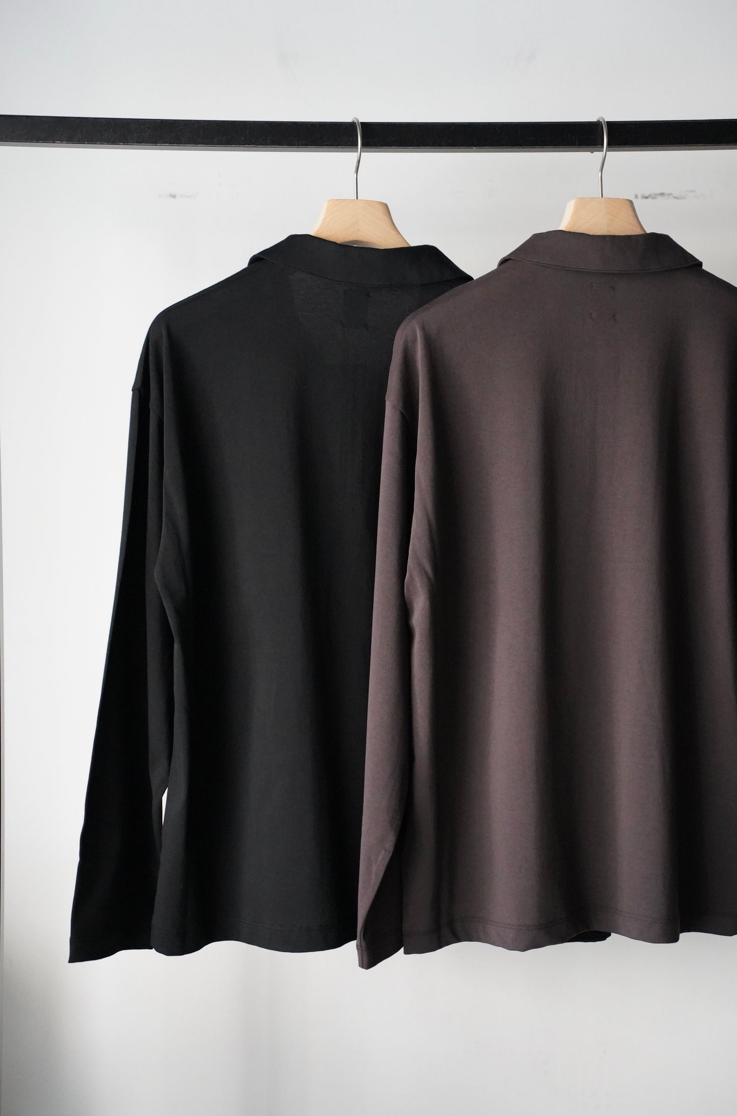 MEN BATONER / バトナー UTILITY COTTON POLO HALF ZIP
