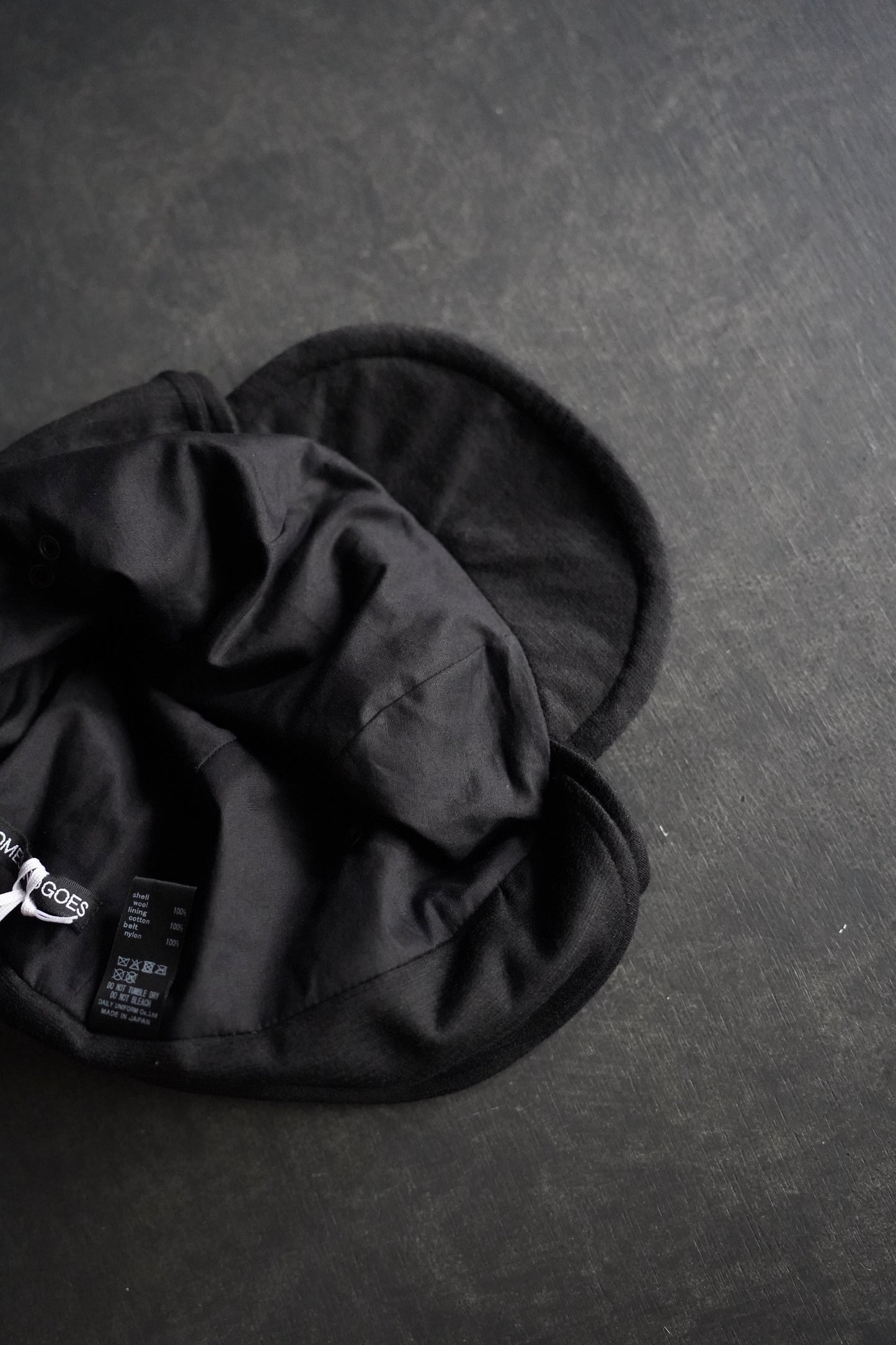 MEN COMESANDGOES カムズアンドゴーズ TECH WOOL ARMY EAR CAP
