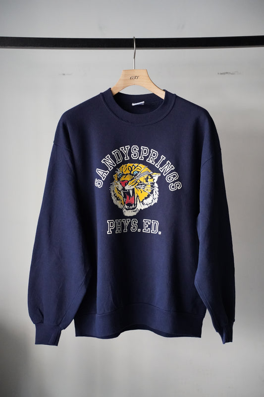 MEN/WOMEN VINTAGE SANDYSPRINGS TIGER SWEAT NAVY