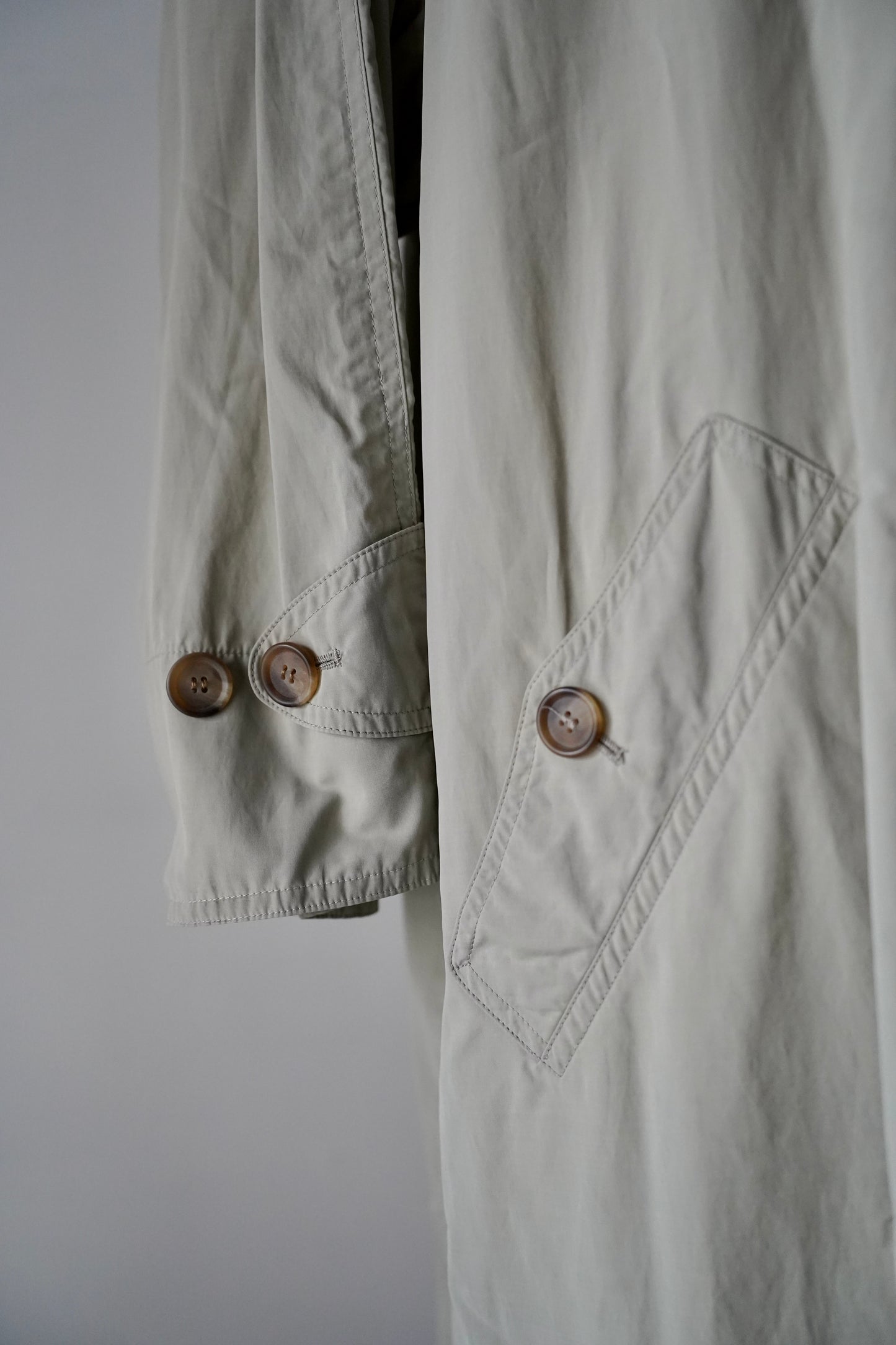 MEN LILY1ST VINTAGE 1990’s Austrian Packable Balmacaan Coat by SCHNEIDERS