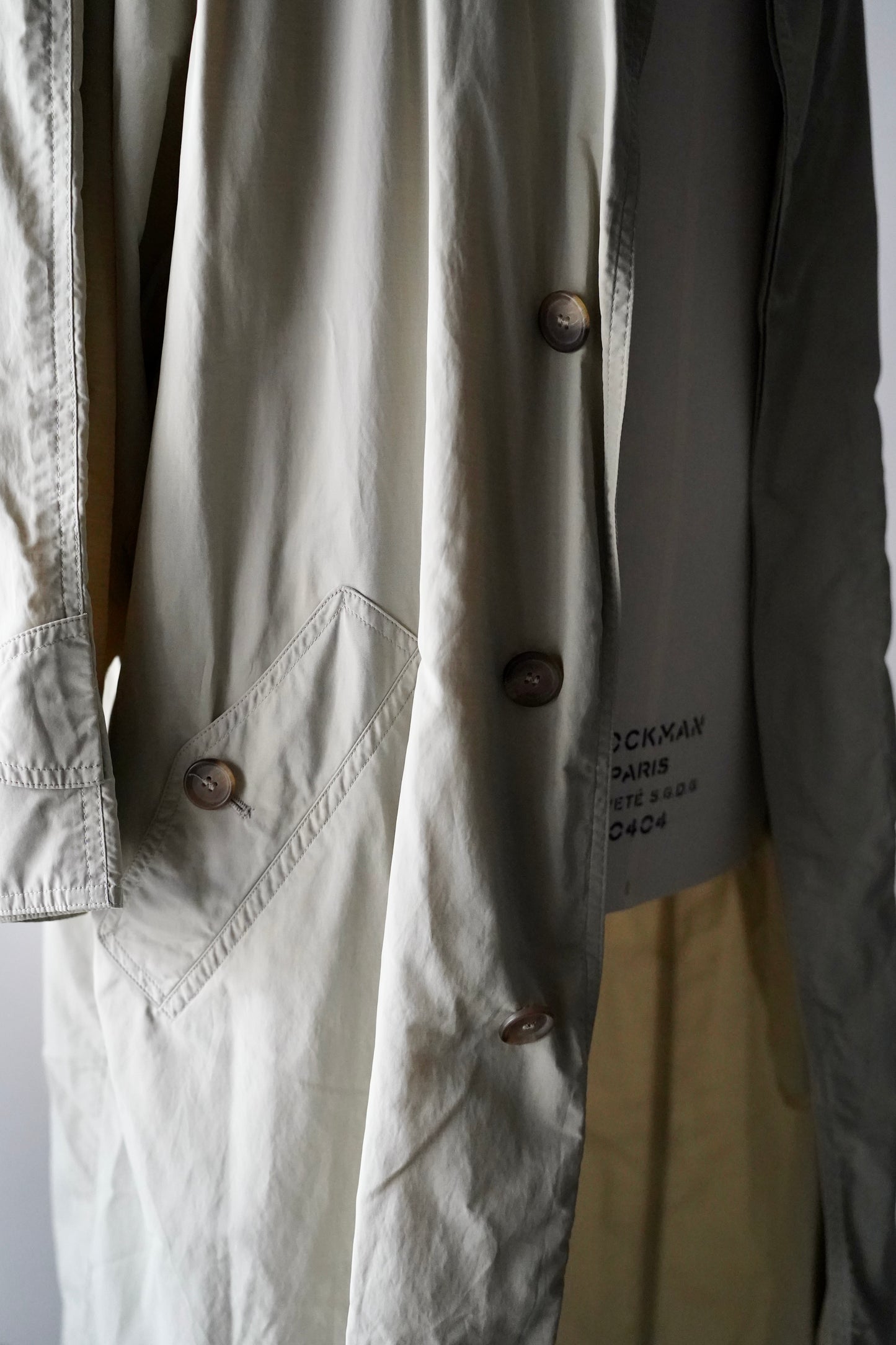 MEN LILY1ST VINTAGE 1990’s Austrian Packable Balmacaan Coat by SCHNEIDERS