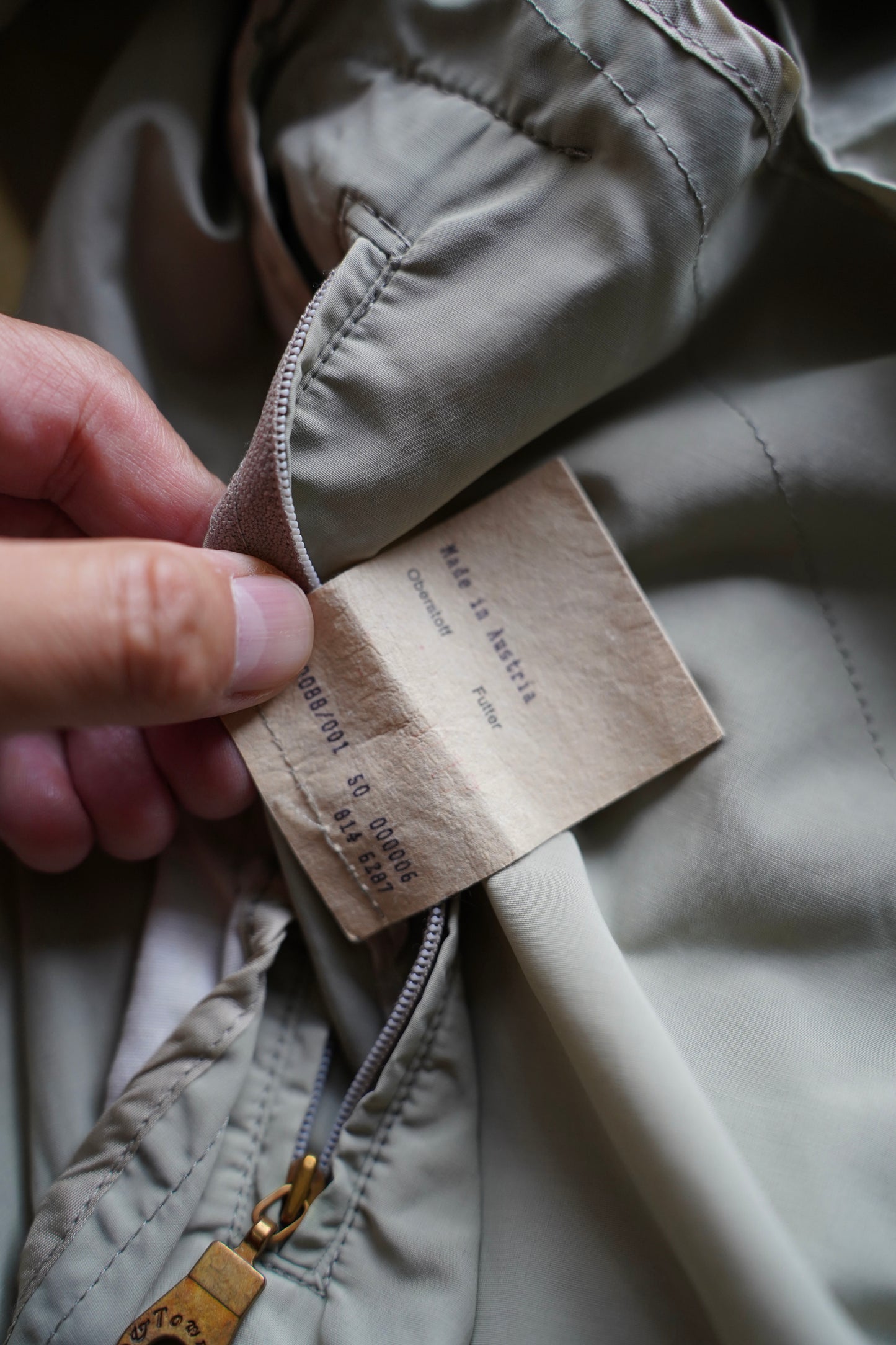 MEN LILY1ST VINTAGE 1990’s Austrian Packable Balmacaan Coat by SCHNEIDERS