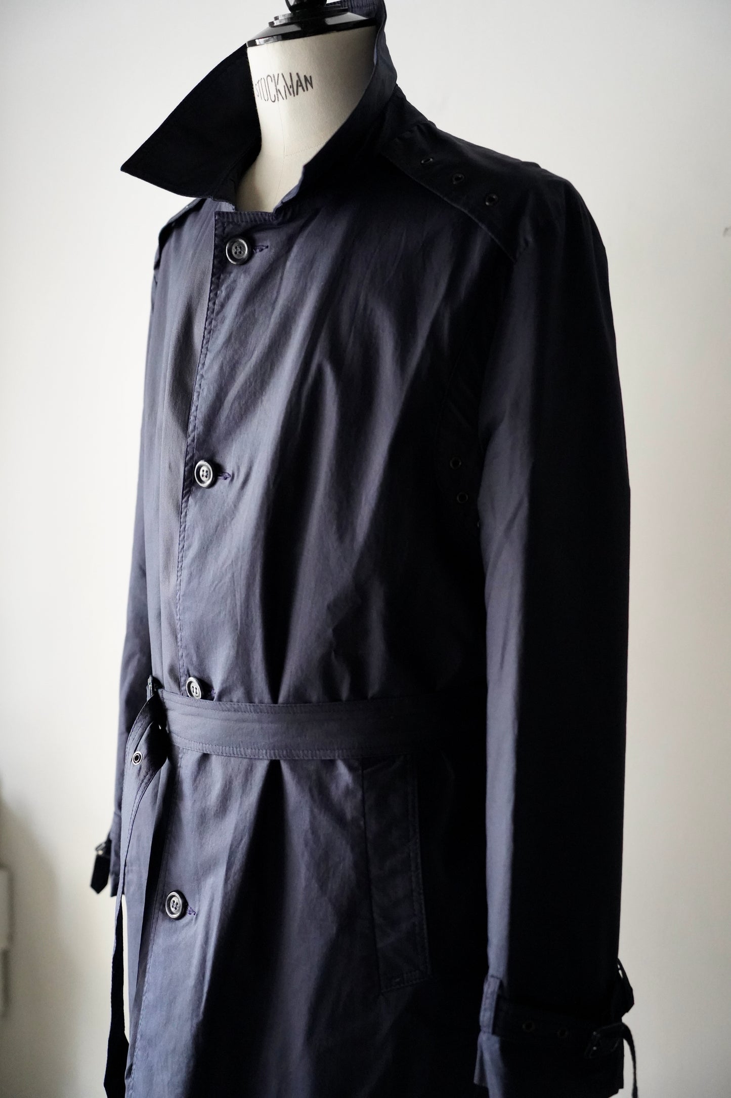 MEN LILY1ST VINTAGE 1980’s Danish Balmacaan Coat by bison