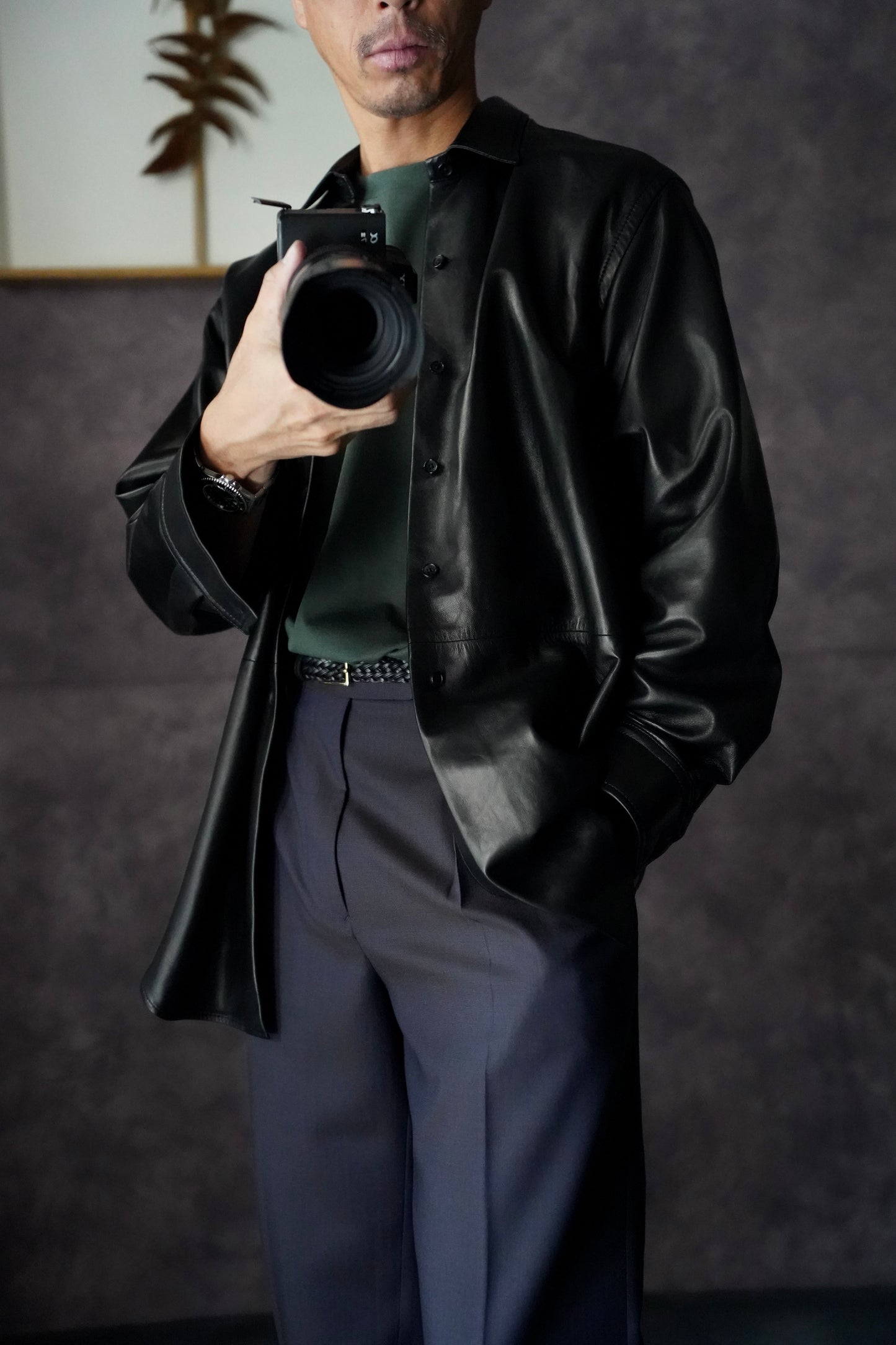 MEN HEUGN / ユーゲン ”Alan” LEATHER
