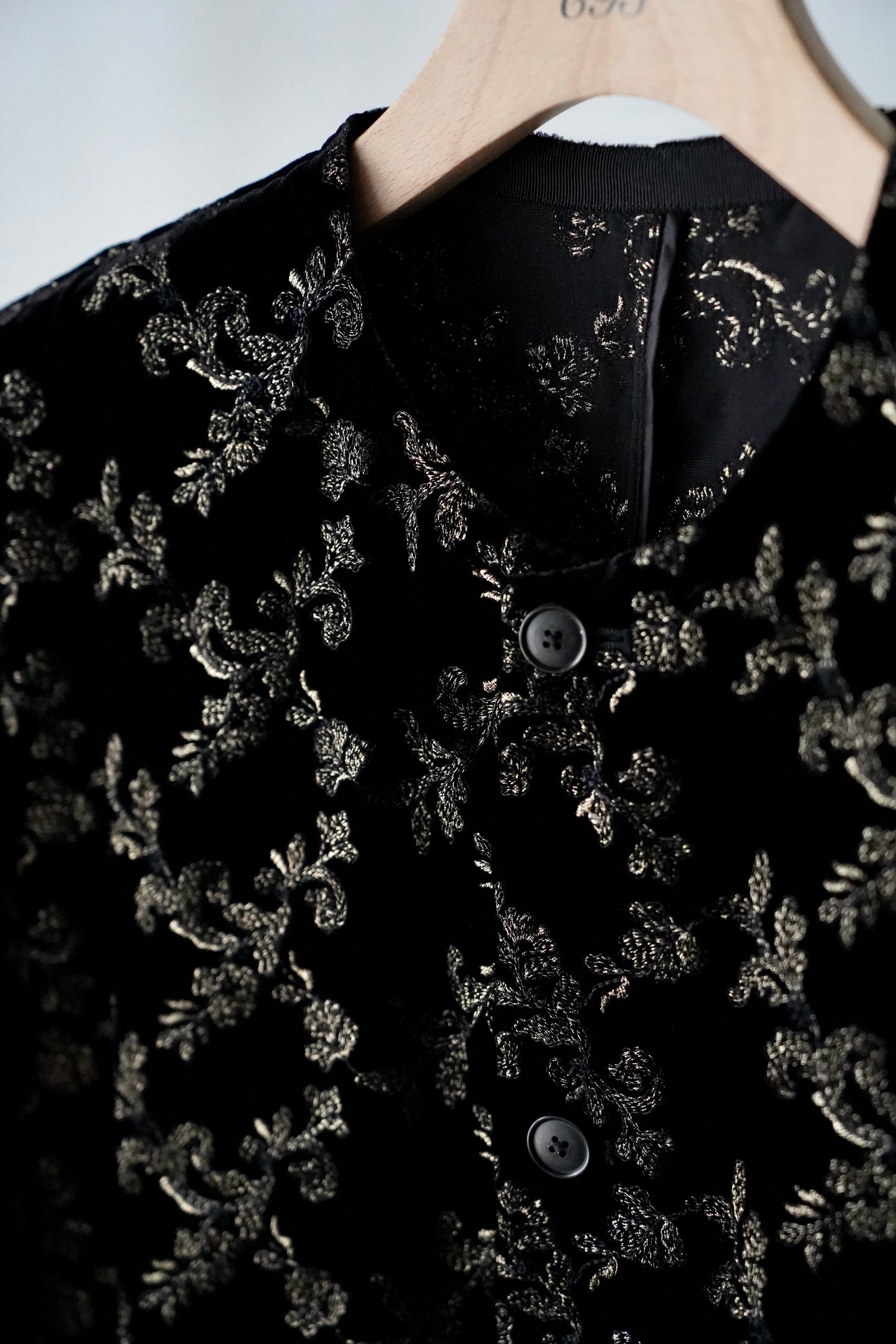 MEN HEUGN / ユーゲン "Jonas" French Velvet Blouson
