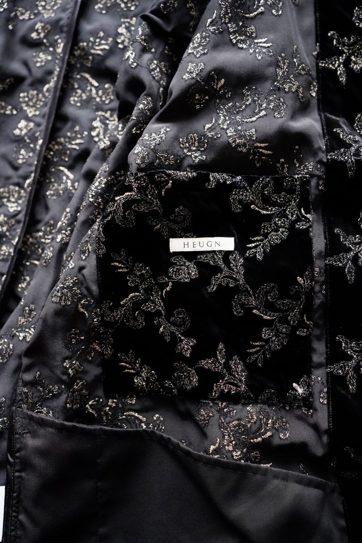MEN HEUGN / ユーゲン "Jonas" French Velvet Blouson