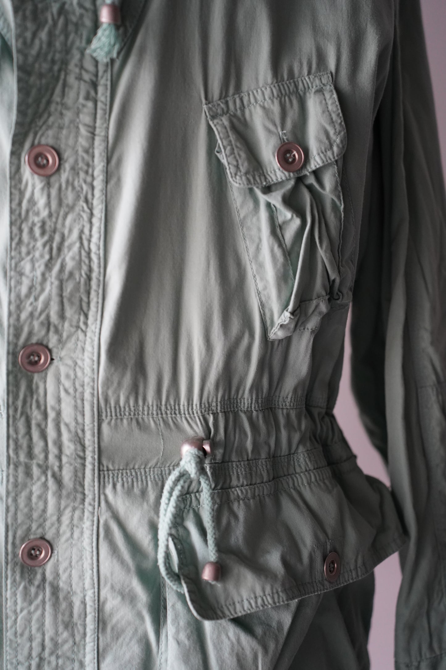 MEN LILY1ST VINTAGE 1980’s Italian Mods Coat Style Blouson by TRANSFER
