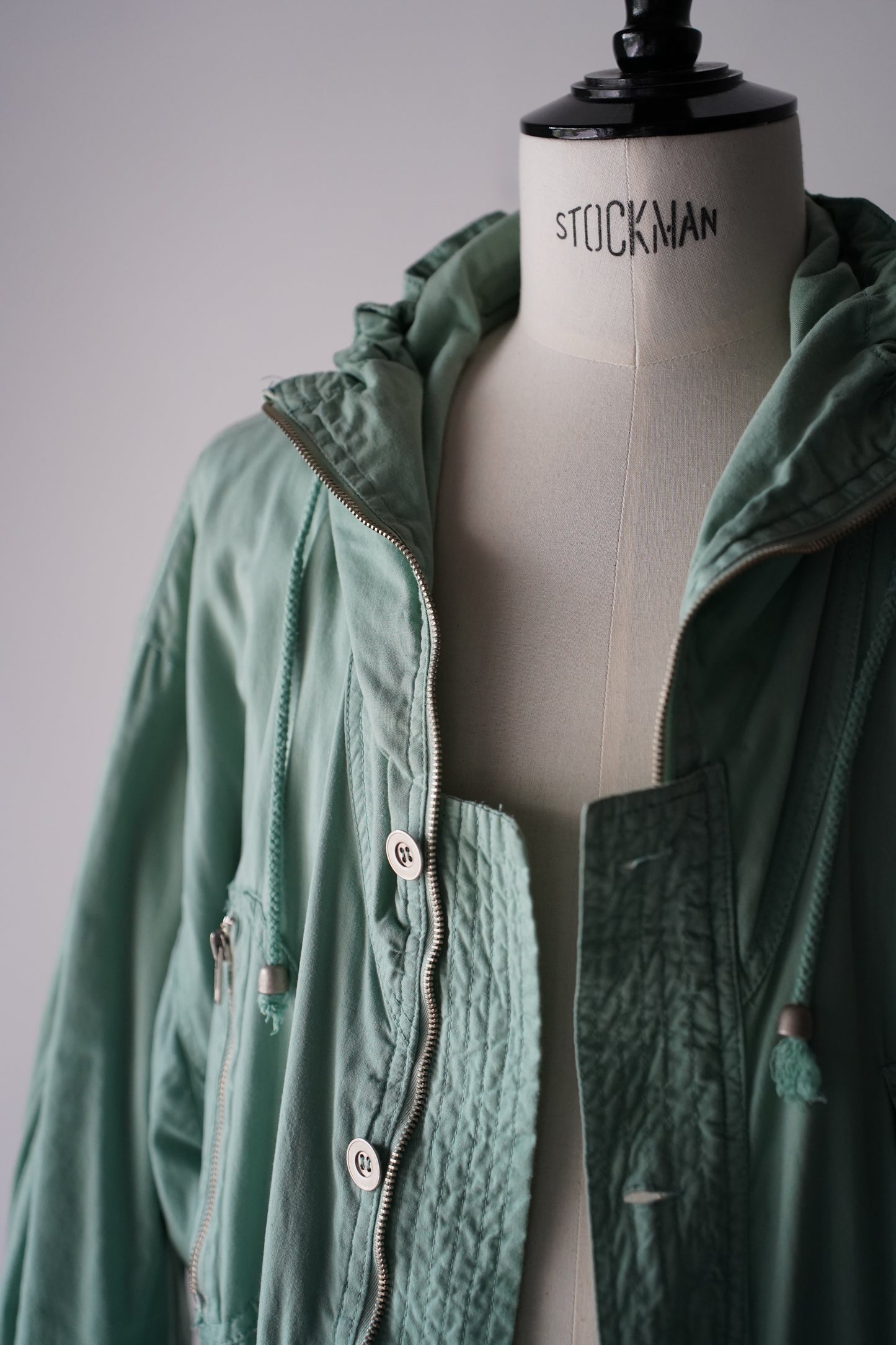 MEN LILY1ST VINTAGE 1980’s Italian Mods Coat Style Blouson by TRANSFER
