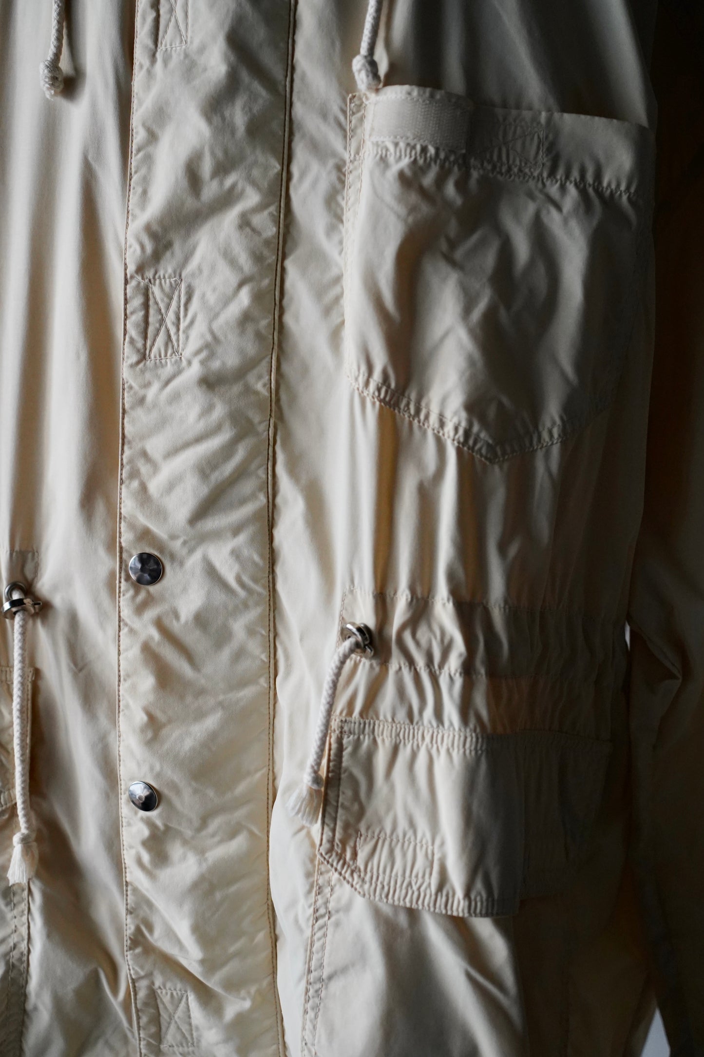 MEN LILY1ST VINTAGE 1980’s Italian Hooded Blouson by OLIVER