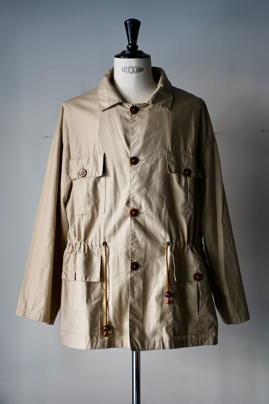 MEN LILY1ST VINTAGE 1980’s Italian Cotton Safari Blouson