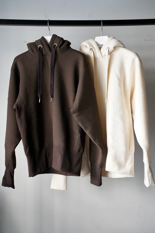 WOMEN jonnlynx/ジョンリンクス cotton wool urake hoodie