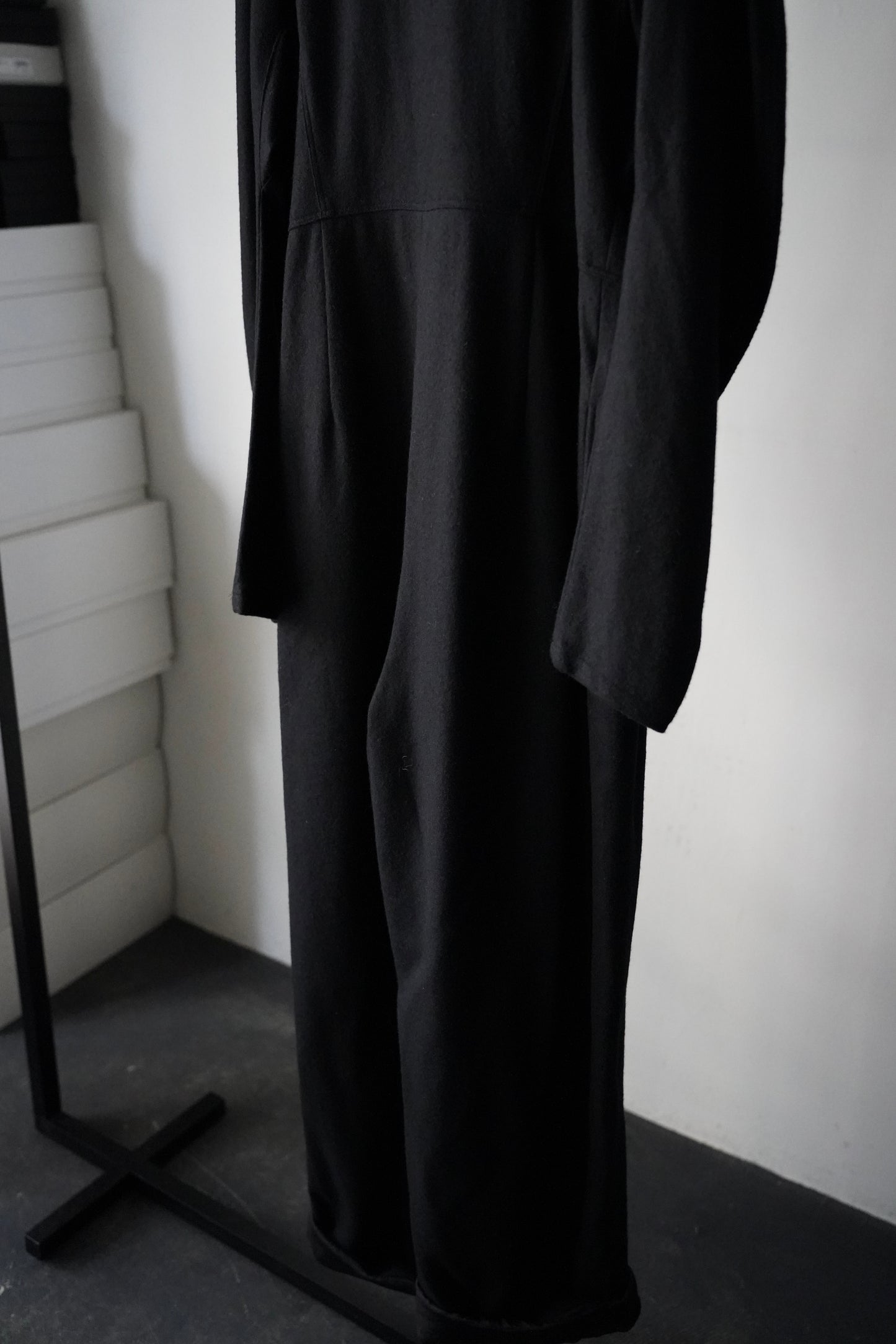 WOMEN pelleq / ペレック washed wool jumpsuits