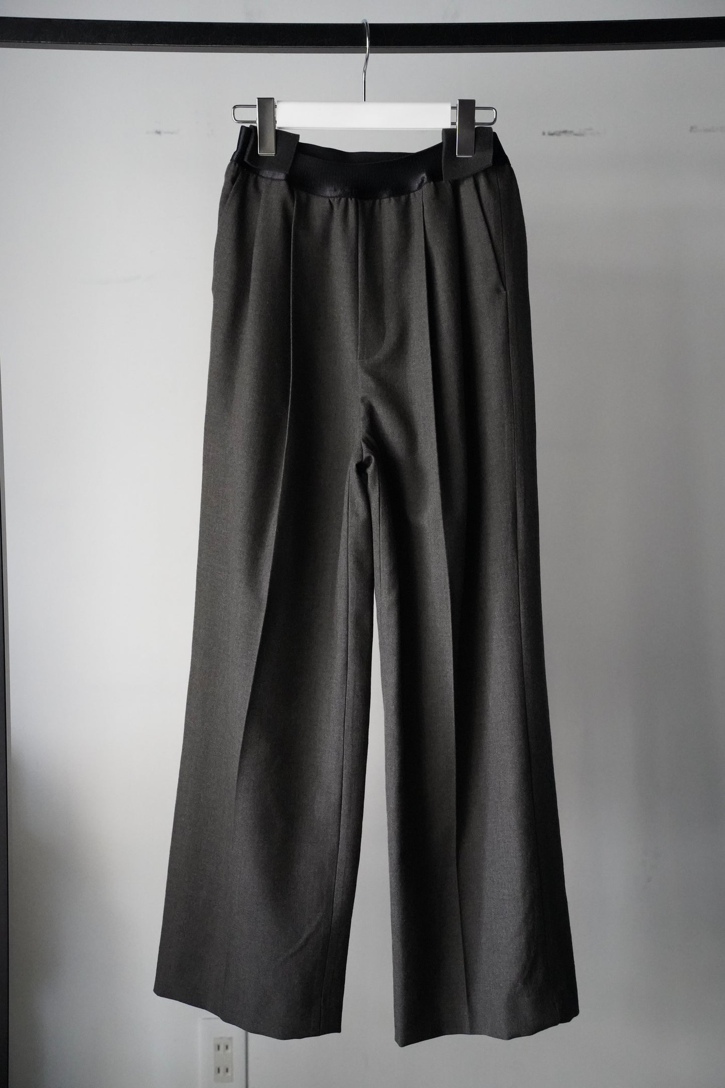 WOMEN IIROT/イロット Wool Serge Slacks