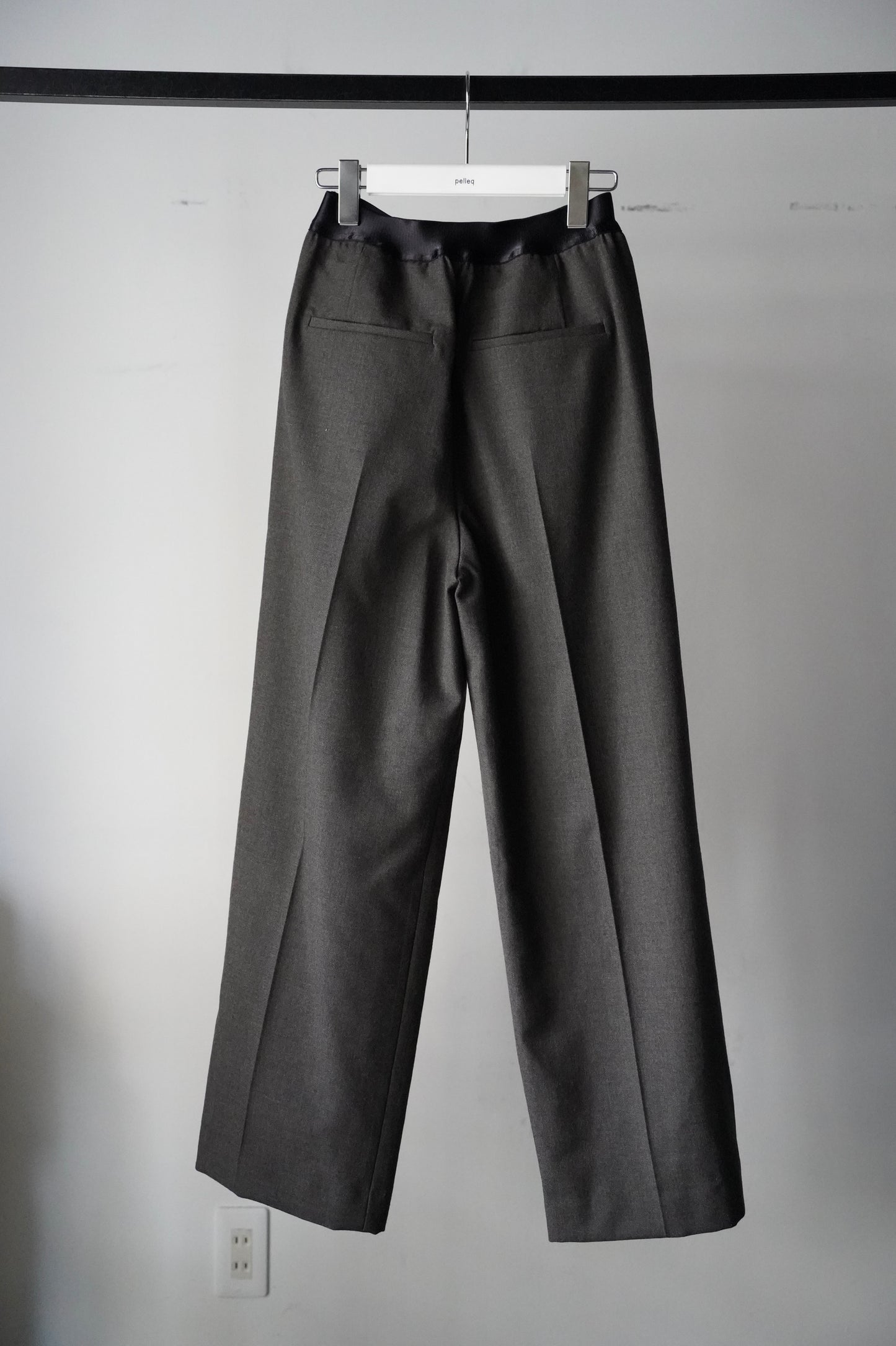 WOMEN IIROT/イロット Wool Serge Slacks
