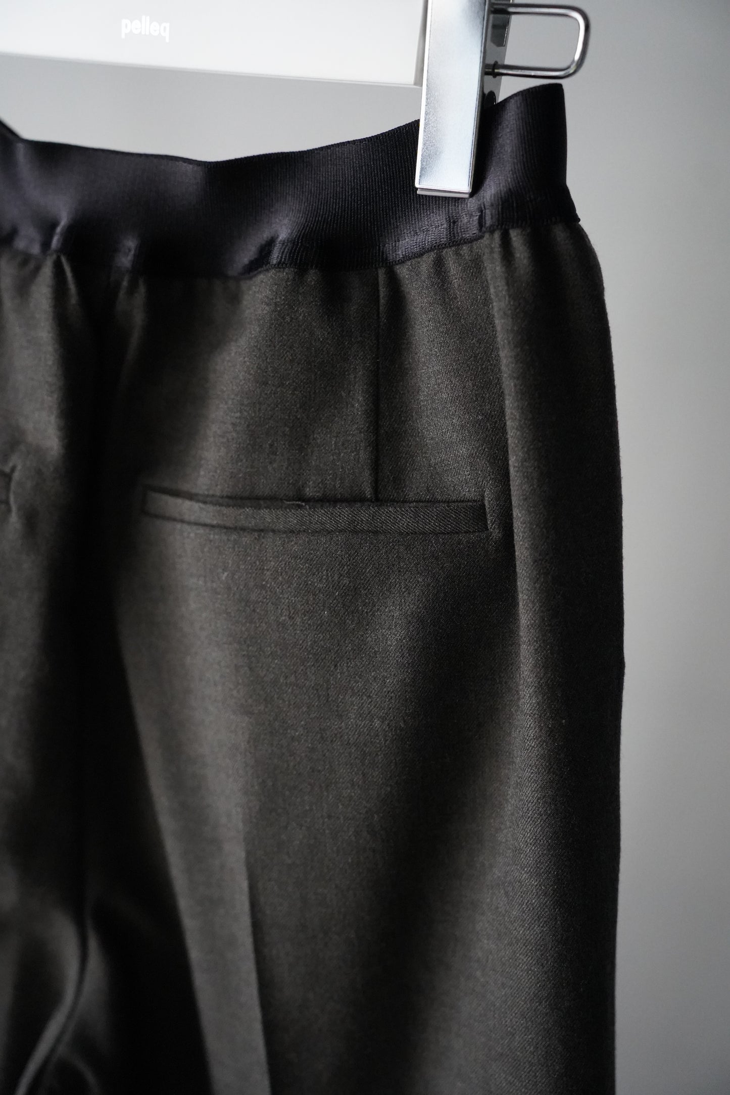 WOMEN IIROT/イロット Wool Serge Slacks
