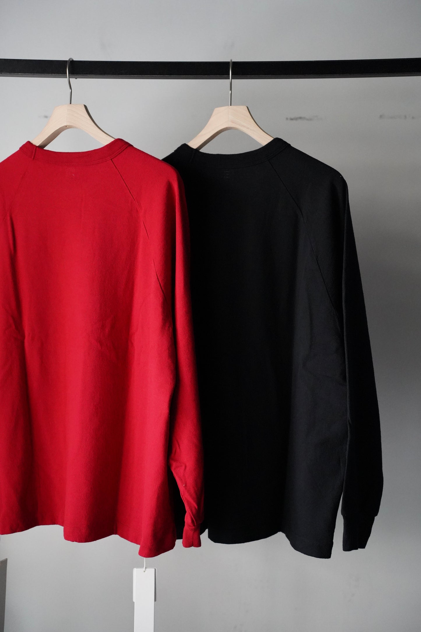 MEN blurhms/ブラーム Co/Silk Nep Raglan Tee