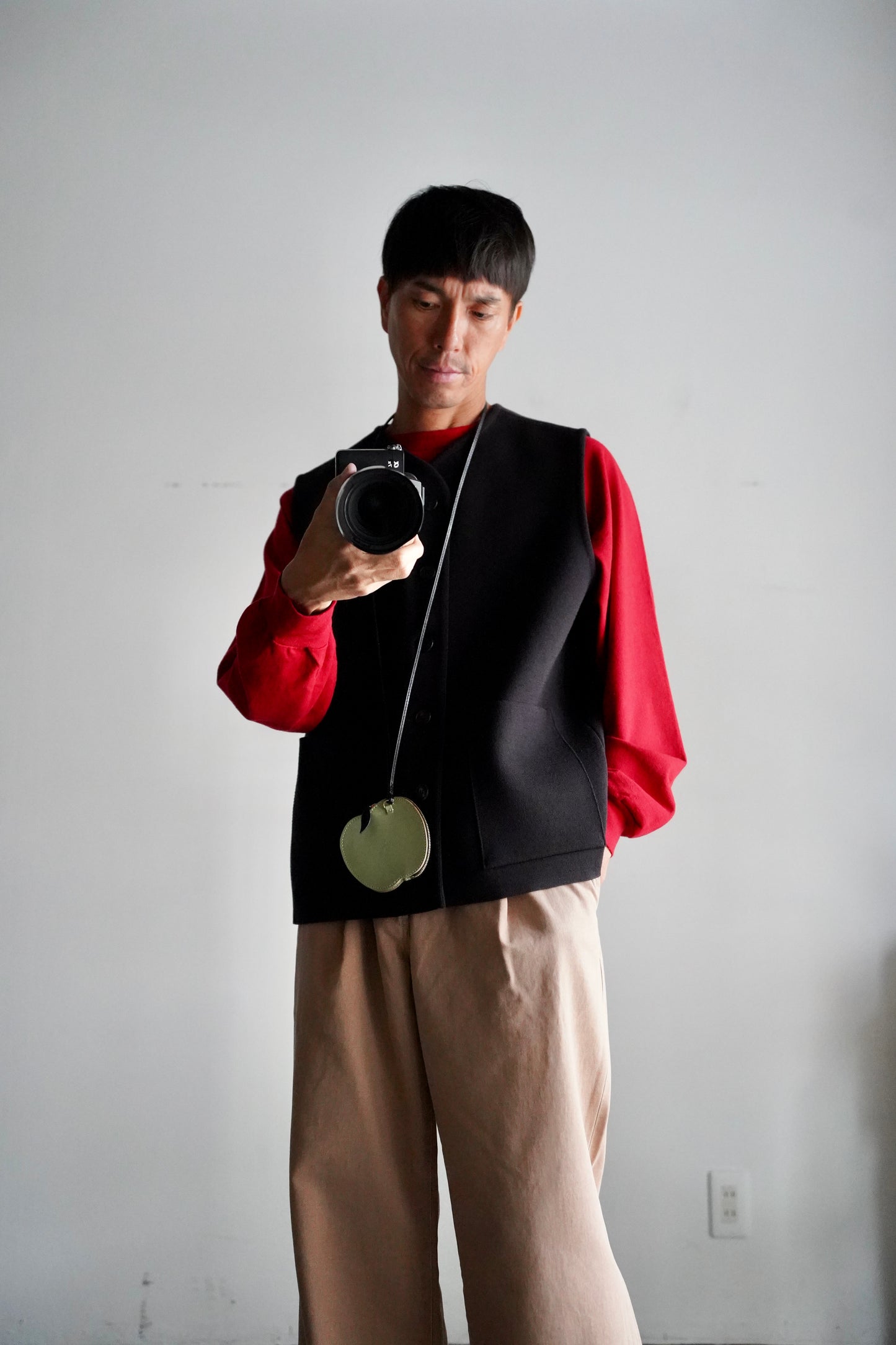 MEN BATONER / バトナー ULTRA TWIST WOOL MILANO RIB VEST
