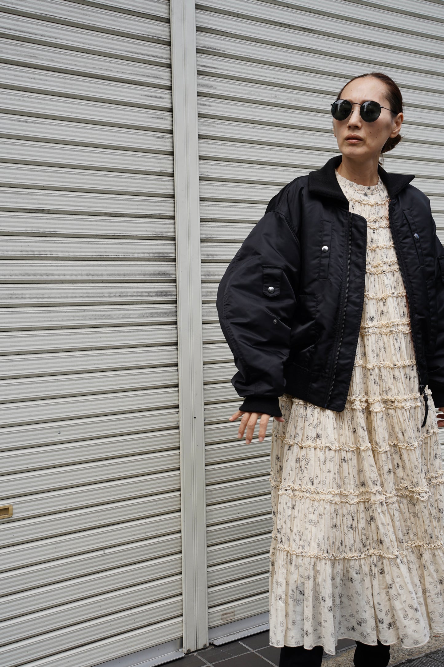 WOMEN JUN MIKAMI/ジュンミカミ FLIGHT JACKET