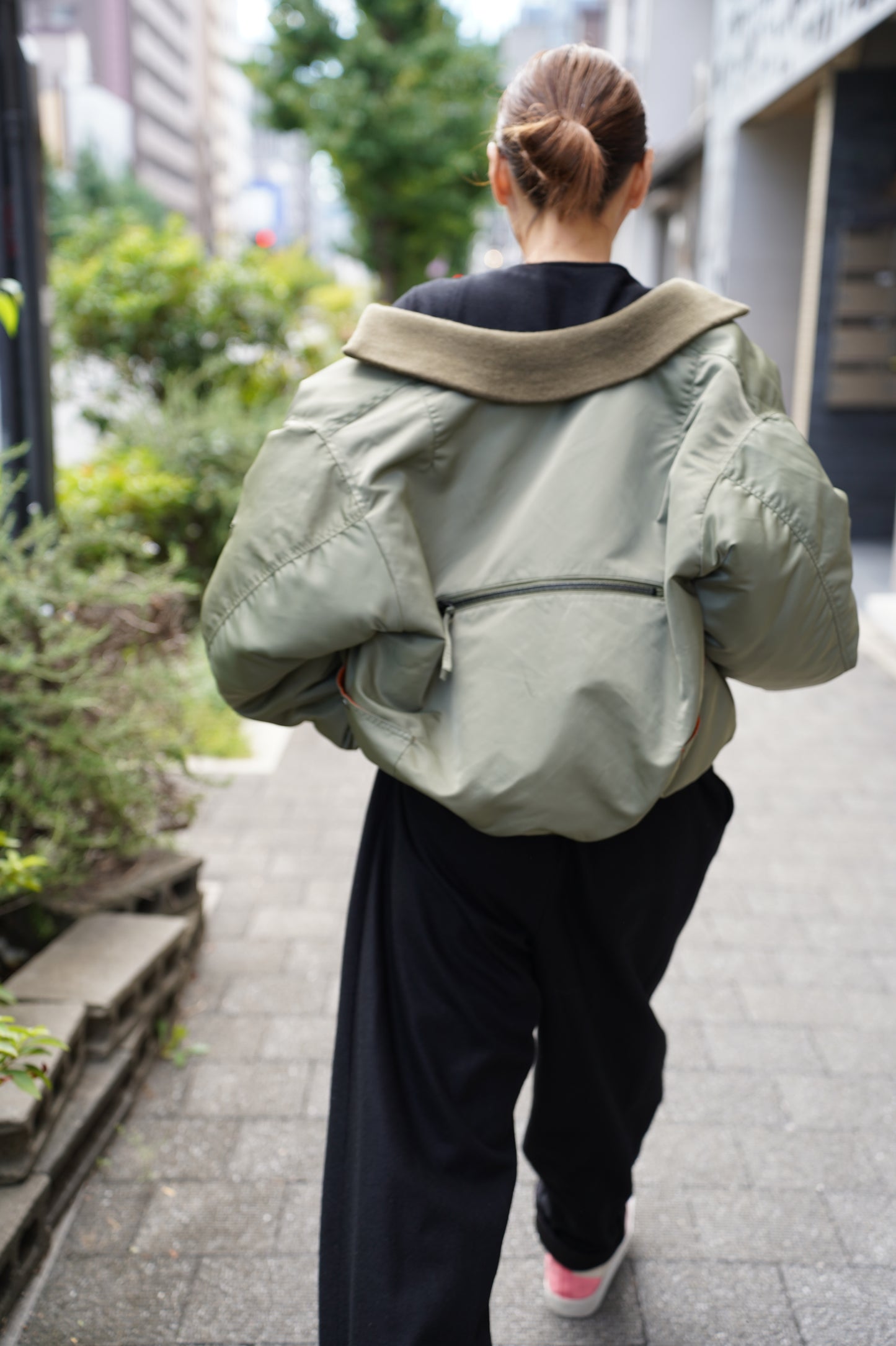 WOMEN JUN MIKAMI/ジュンミカミ FLIGHT JACKET