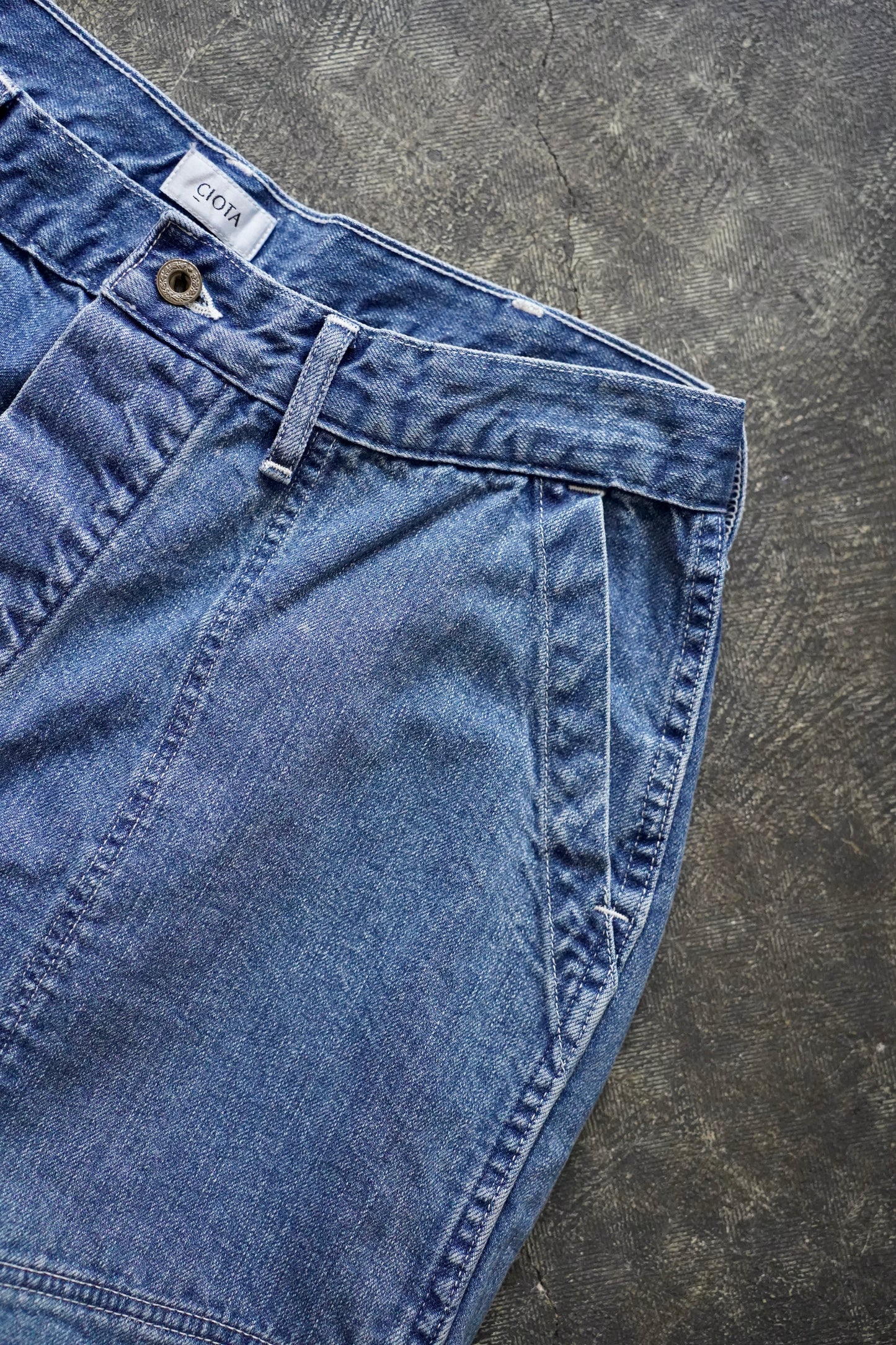 MEN CIOTA/シオタ Denim Baker Pants 25AW