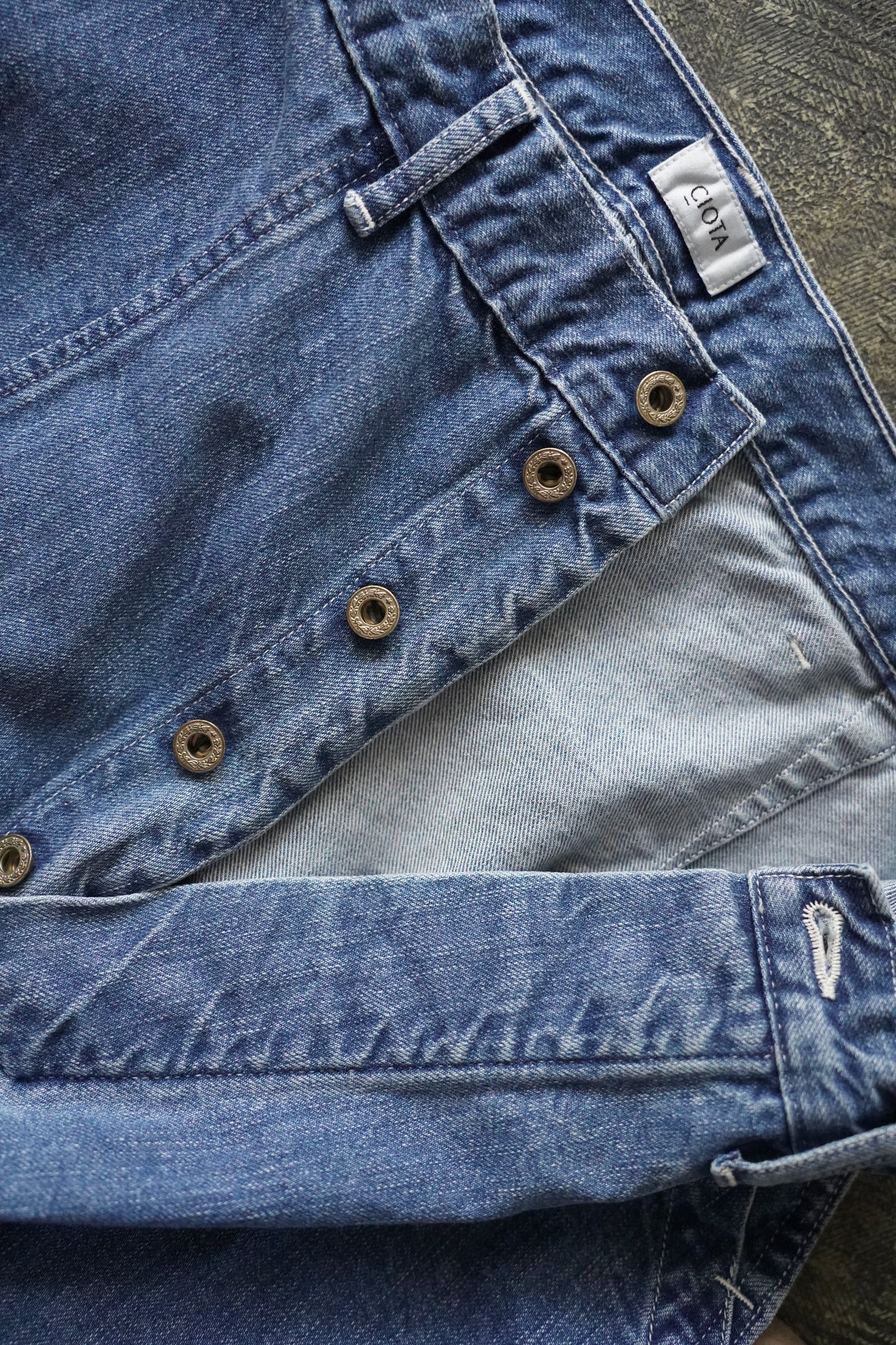 MEN CIOTA/シオタ Denim Baker Pants 25AW