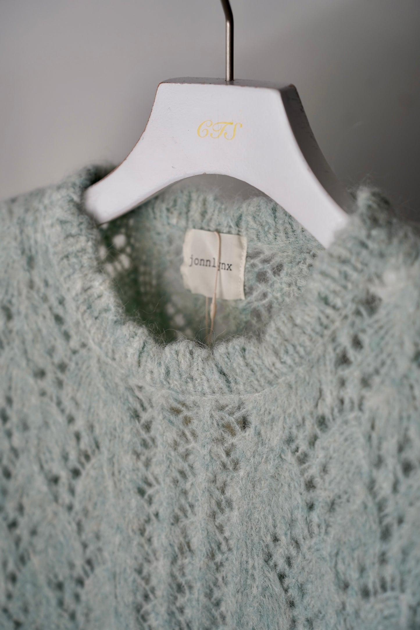 WOMEN jonnlynx/ジョンリンクス mohair sukashi knit pullover