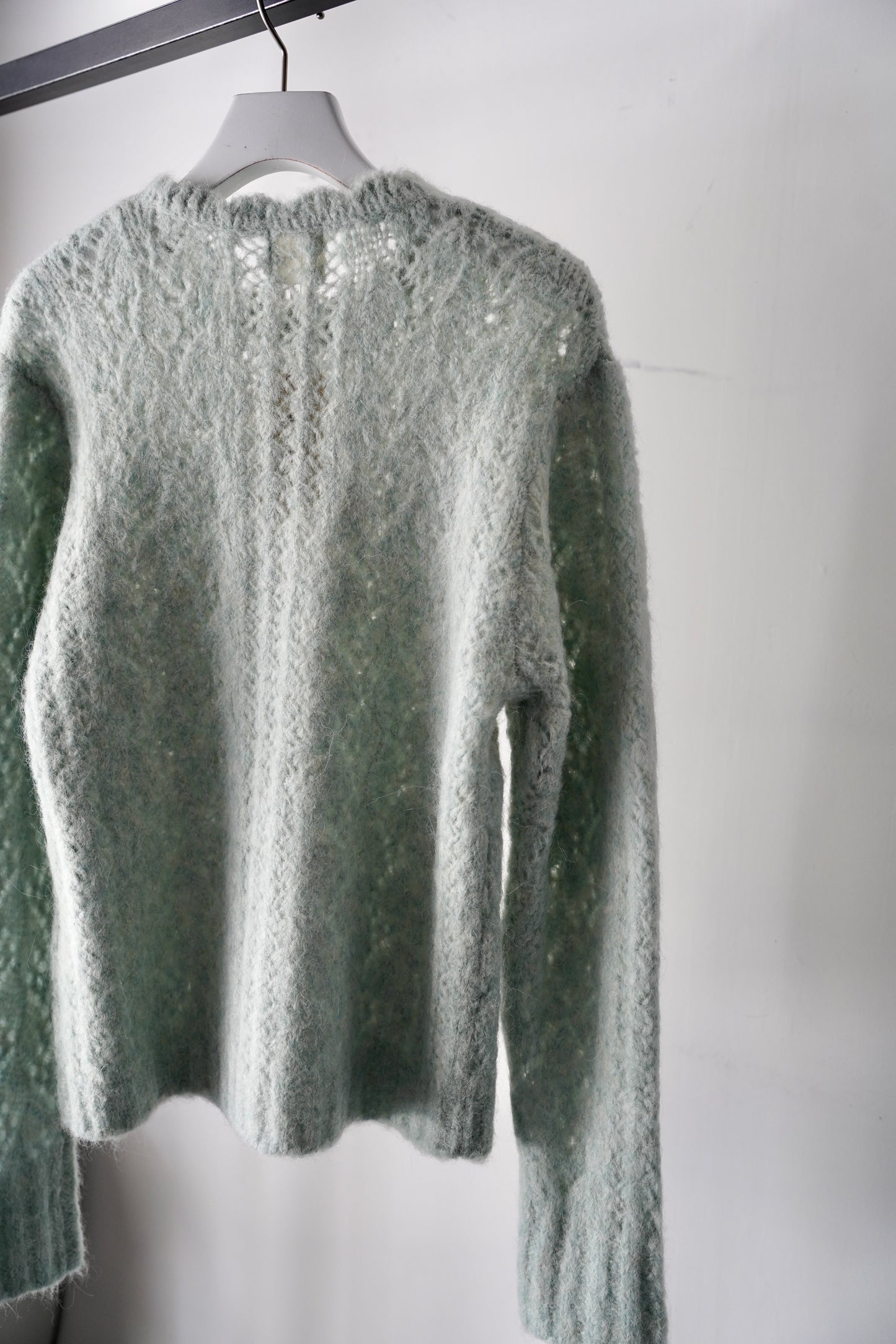 WOMEN jonnlynx/ジョンリンクス mohair sukashi knit pullover