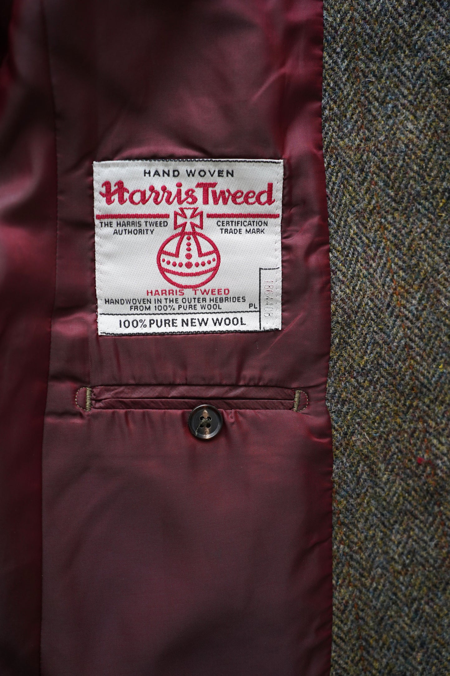 MEN VINTAGE/ビンテージ Harris Tweed ジャケット