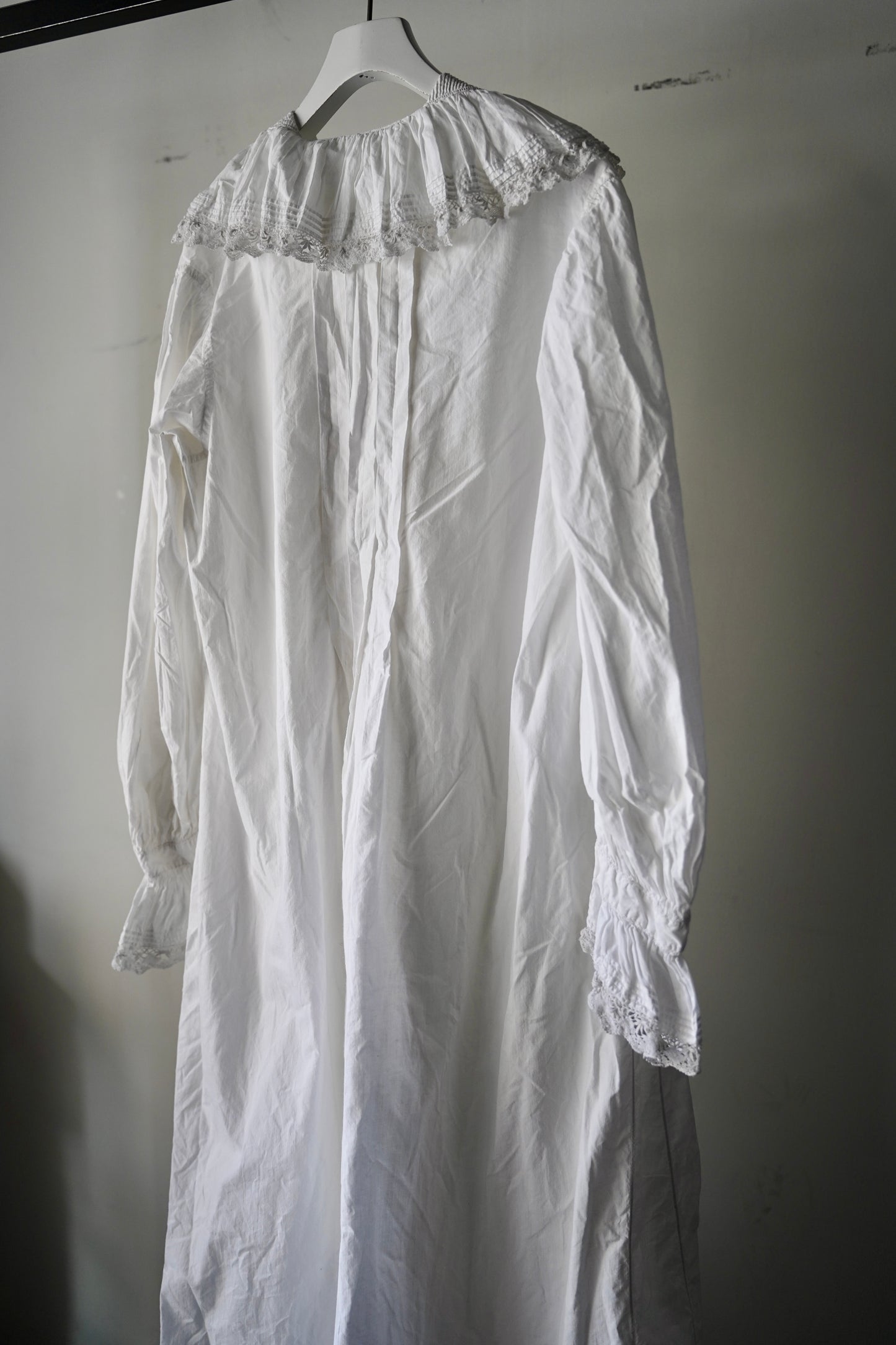 WOMEN VINTAGE 1900-1920's Antique French Cotton Onepice