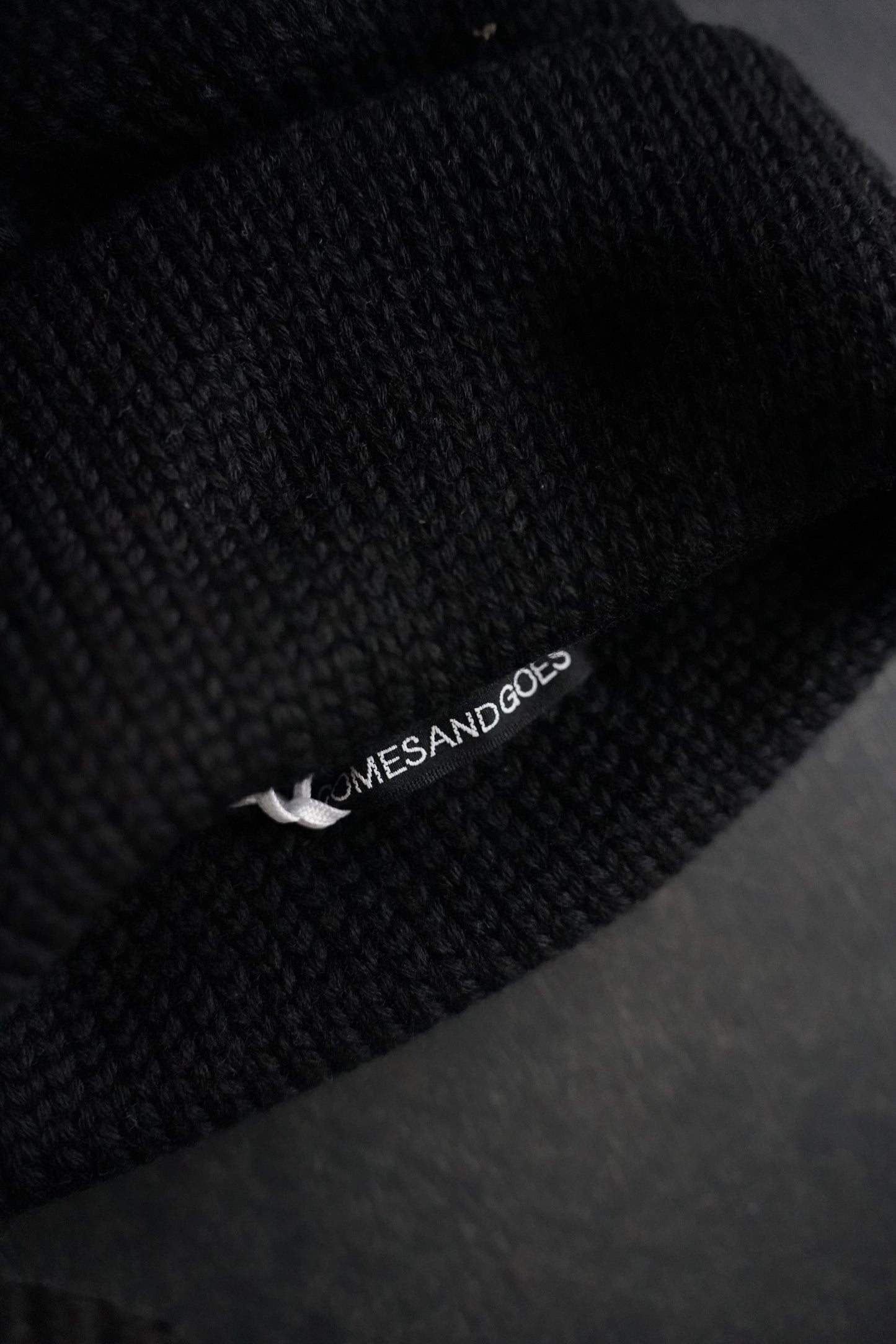 MEN COMESANDGOES カムズアンドゴーズ WOOL STANDARD KNIT