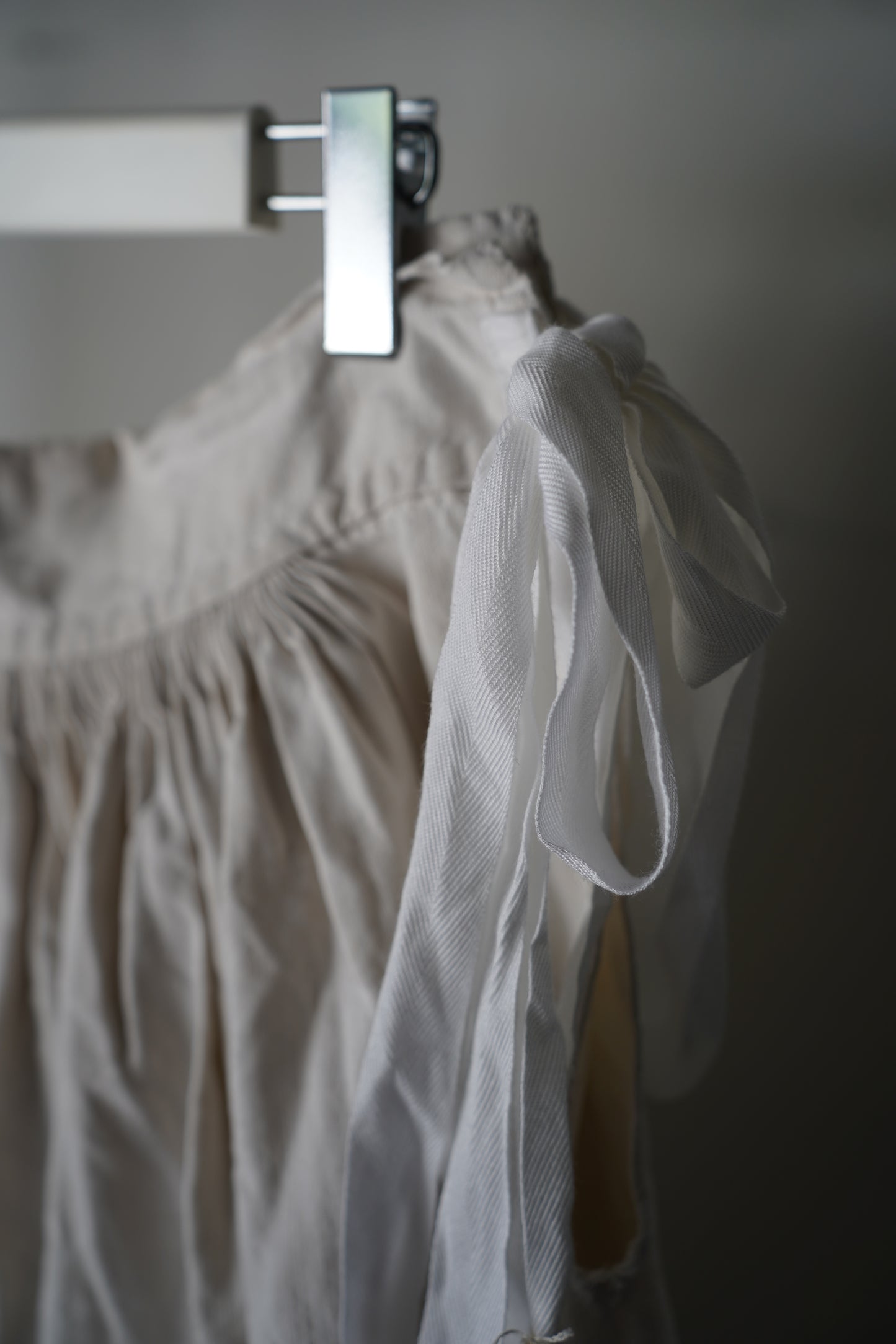 WOMEN VINTAGE 1900-1920's Antique French Linen Skirt