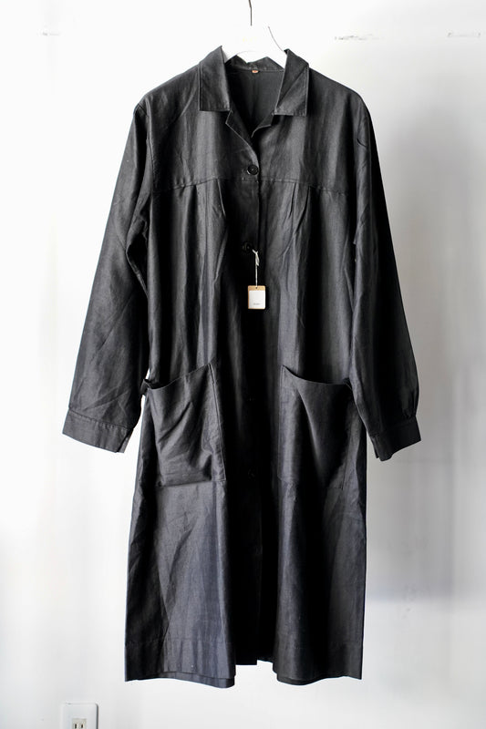 WOMEN VINTAGE 1950-1960's French Molskin Atelier Coat