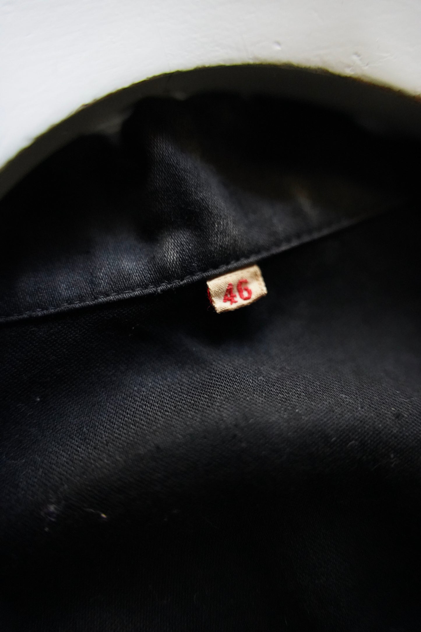 WOMEN VINTAGE 1950-1960's French Molskin Atelier Coat