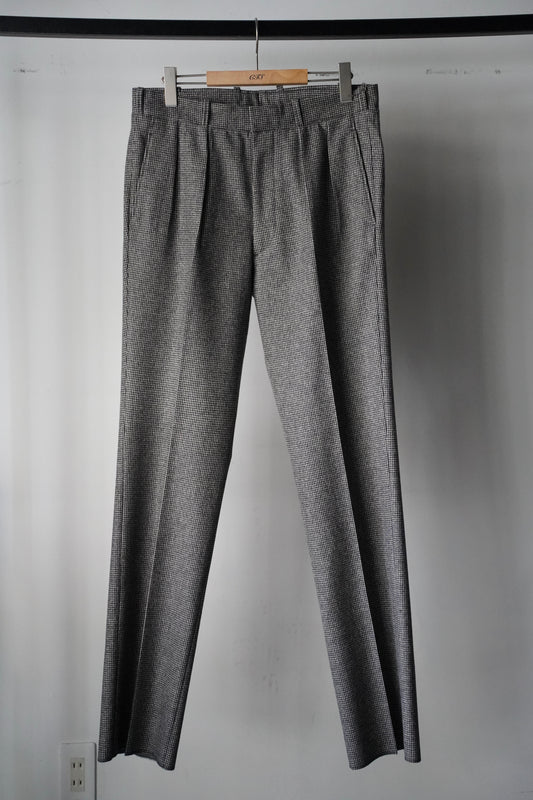 MEN HEUGN / ユーゲン "Freddie" Hound Tooth Pants
