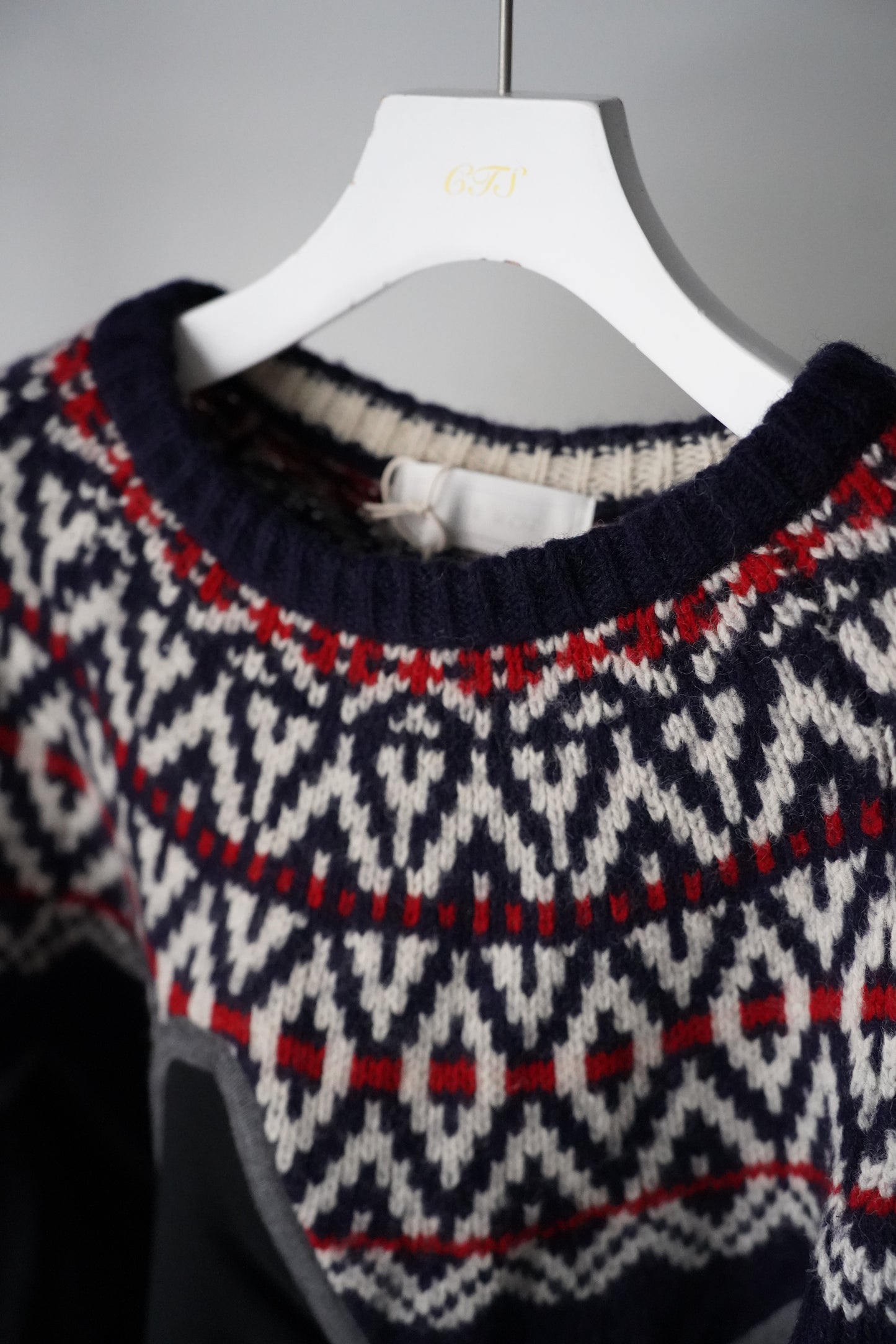 MEN/WOMEN VIOLETTE ROOM Ex. REMAKE SWEAT  black 2