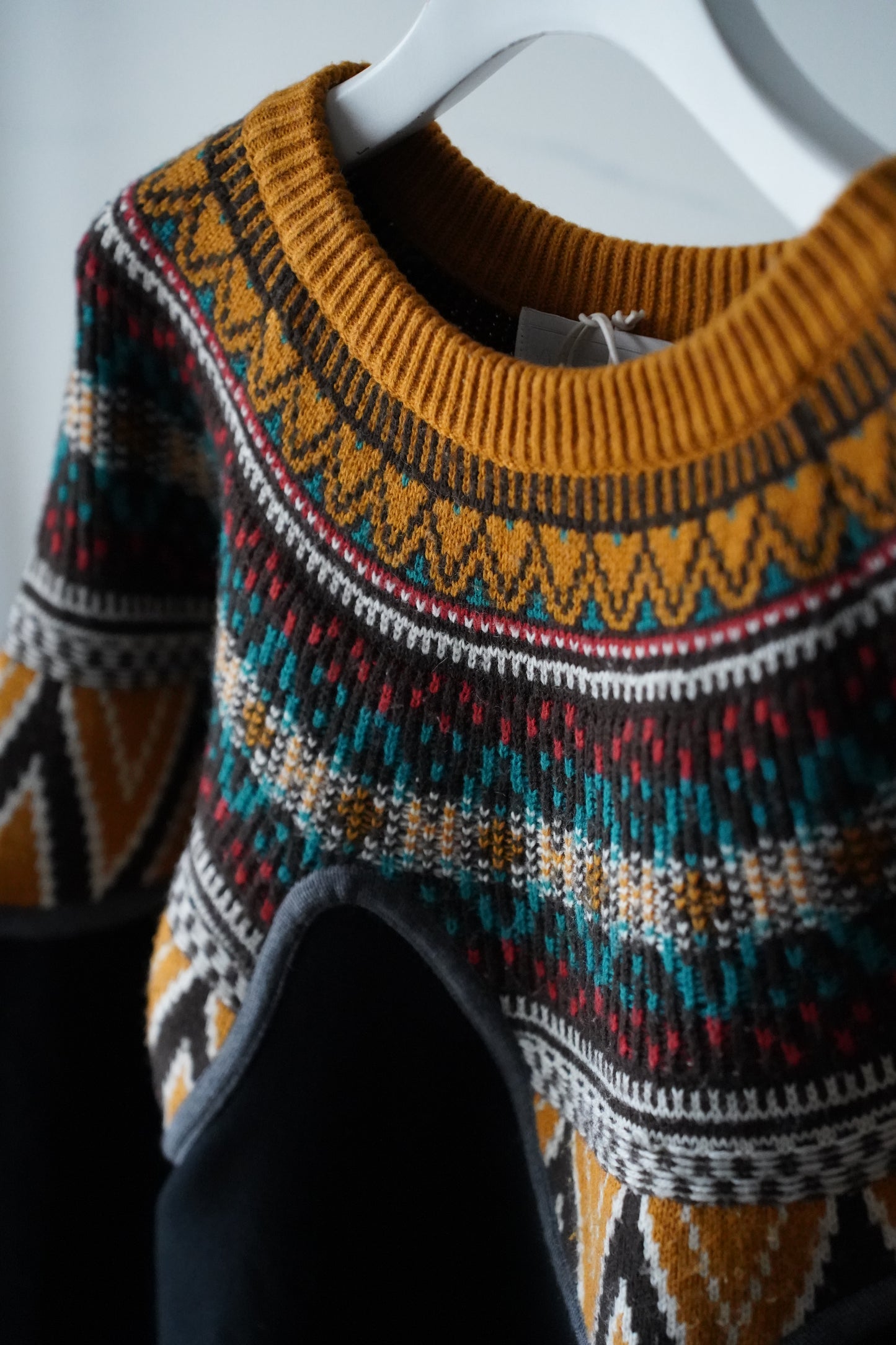 MEN/WOMEN VIOLETTE ROOM Ex. REMAKE SWEAT  black 6