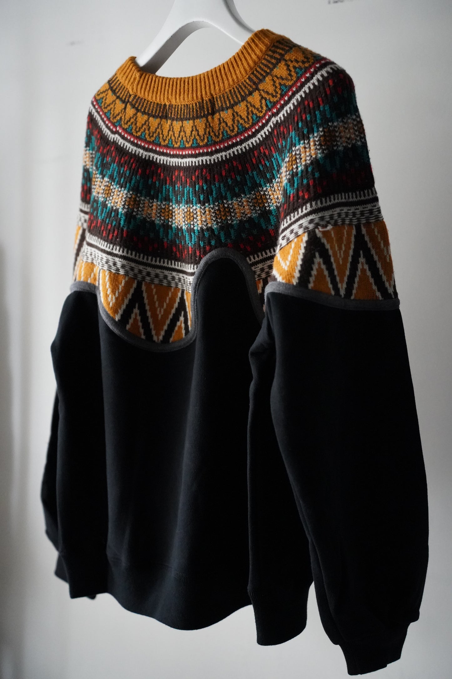 MEN/WOMEN VIOLETTE ROOM Ex. REMAKE SWEAT  black 6