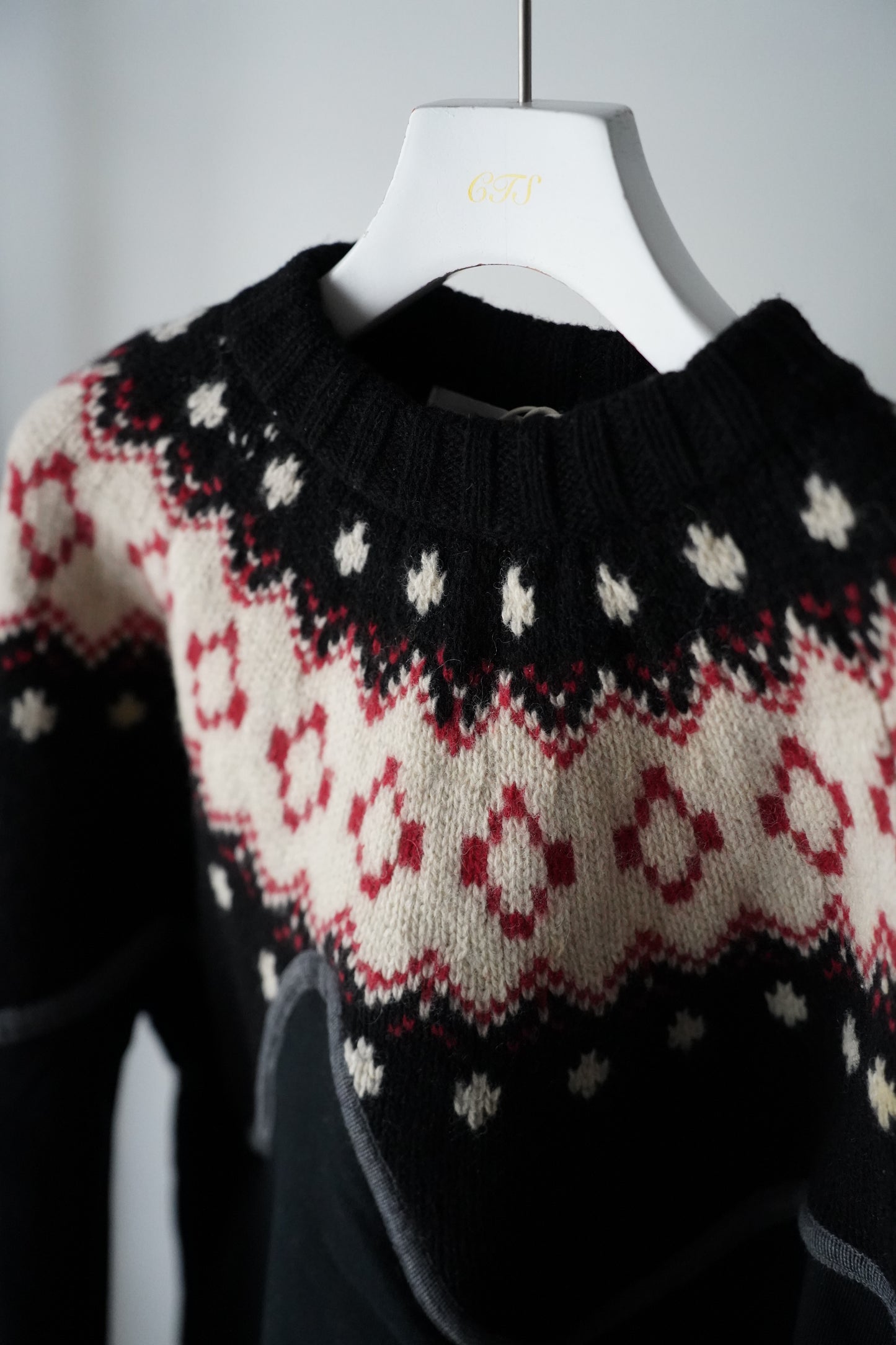 MEN/WOMEN VIOLETTE ROOM Ex. REMAKE SWEAT  black 7
