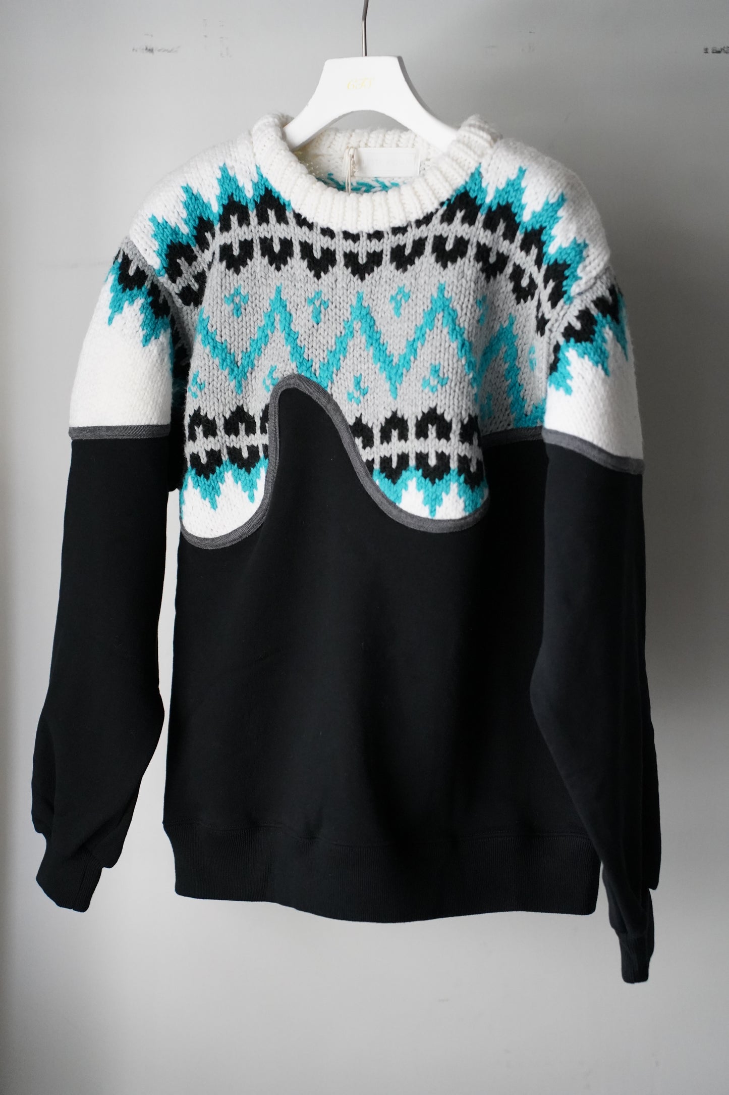 MEN/WOMEN VIOLETTE ROOM Ex. REMAKE SWEAT  black 8