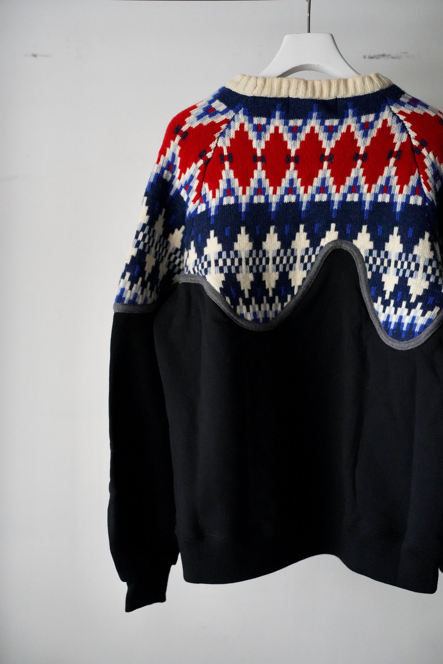 MEN/WOMEN VIOLETTE ROOM Ex. REMAKE SWEAT  black 9